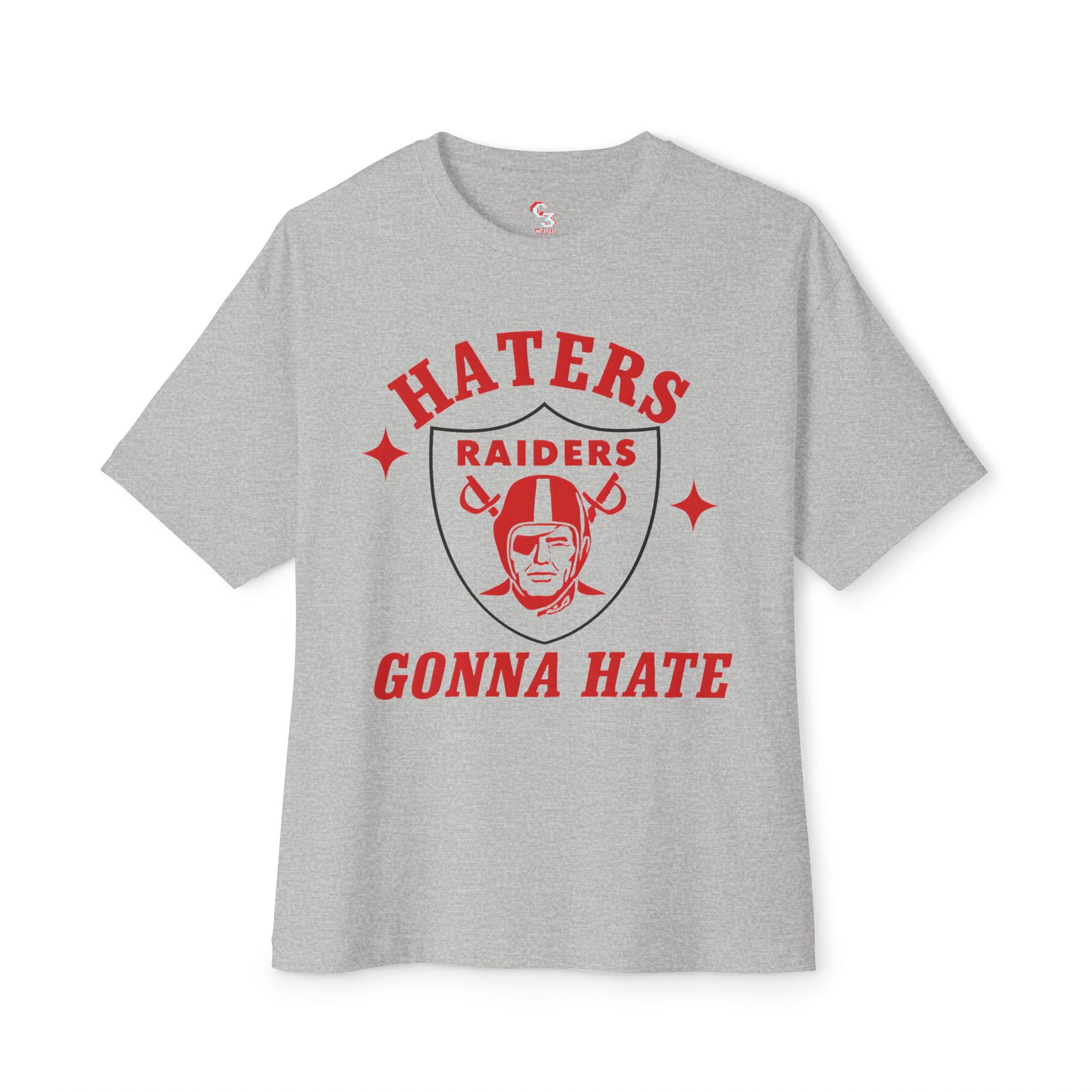 Retro Boxy Tee - Liberty Raiders "Haters Gonna Hate"