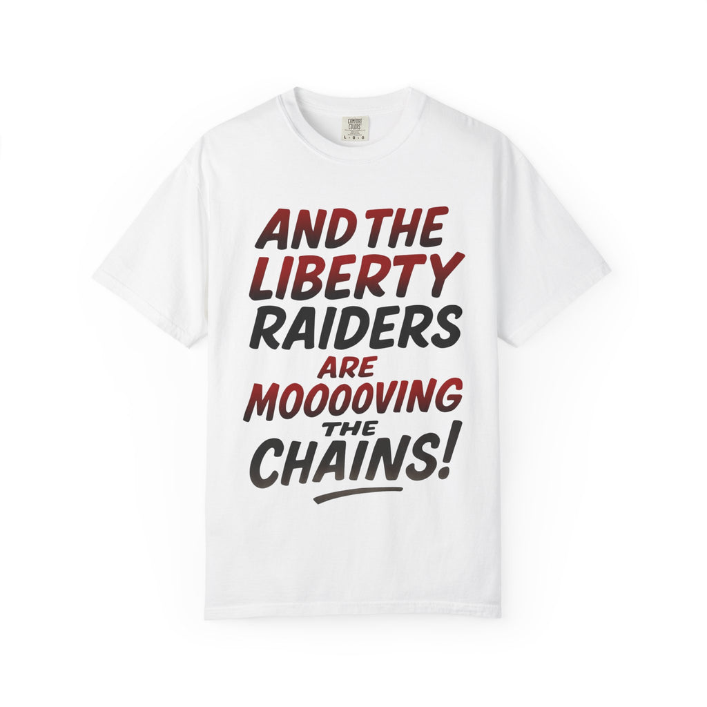 Light Weight Tee - Liberty Raiders "Moving the Chains"