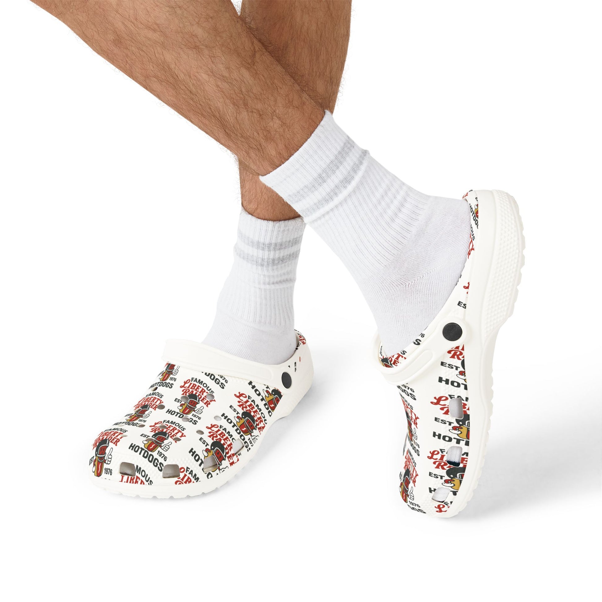 Foam Rubber Shoes - Liberty Raiders "Famous Hotdogs: