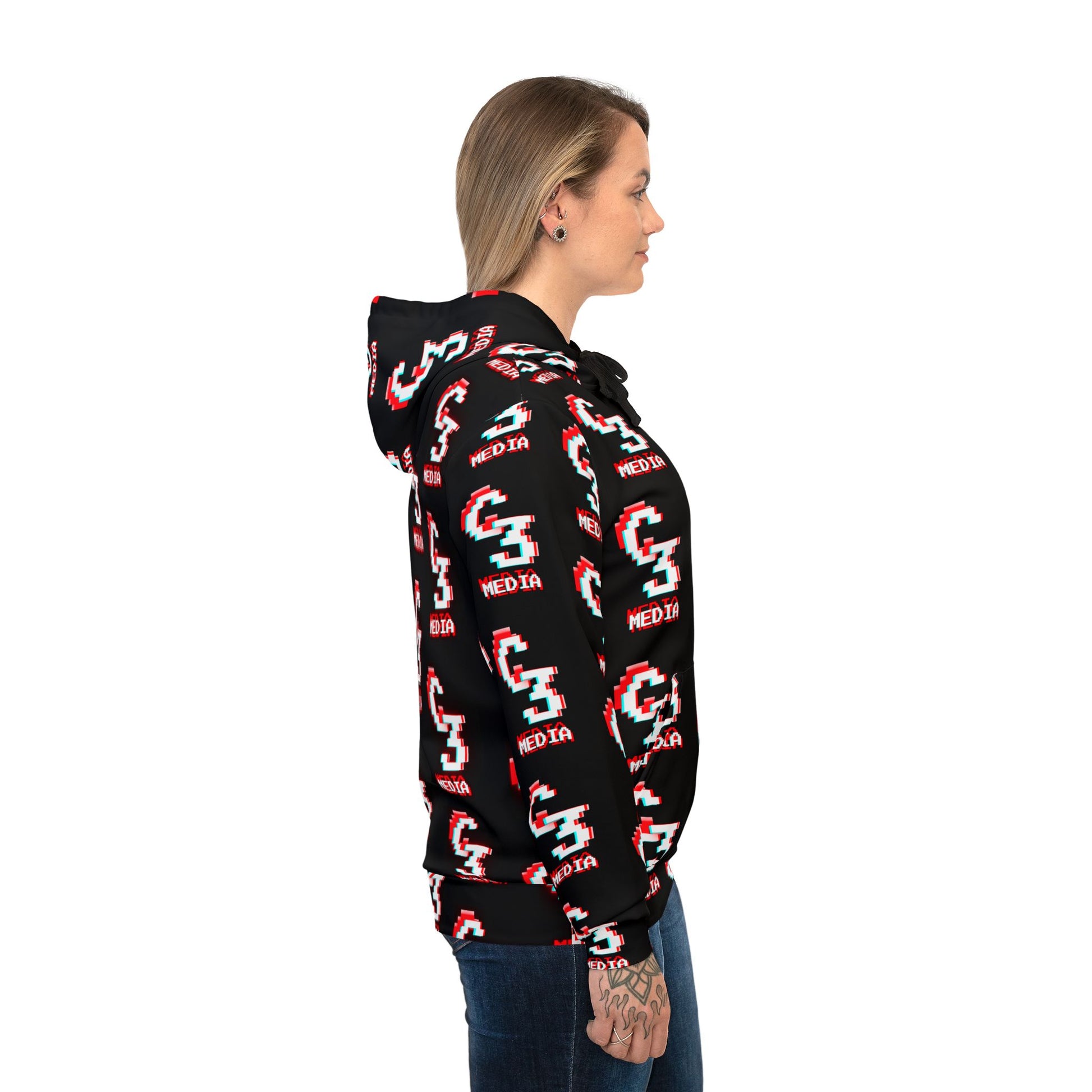 Branded Hoodie - Support C3 Media
