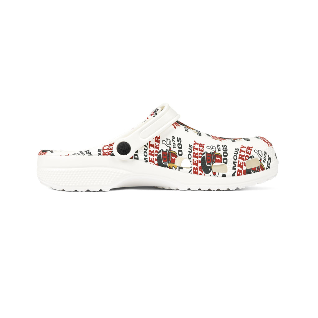 Foam Rubber Shoes - Liberty Raiders "Famous Hotdogs: