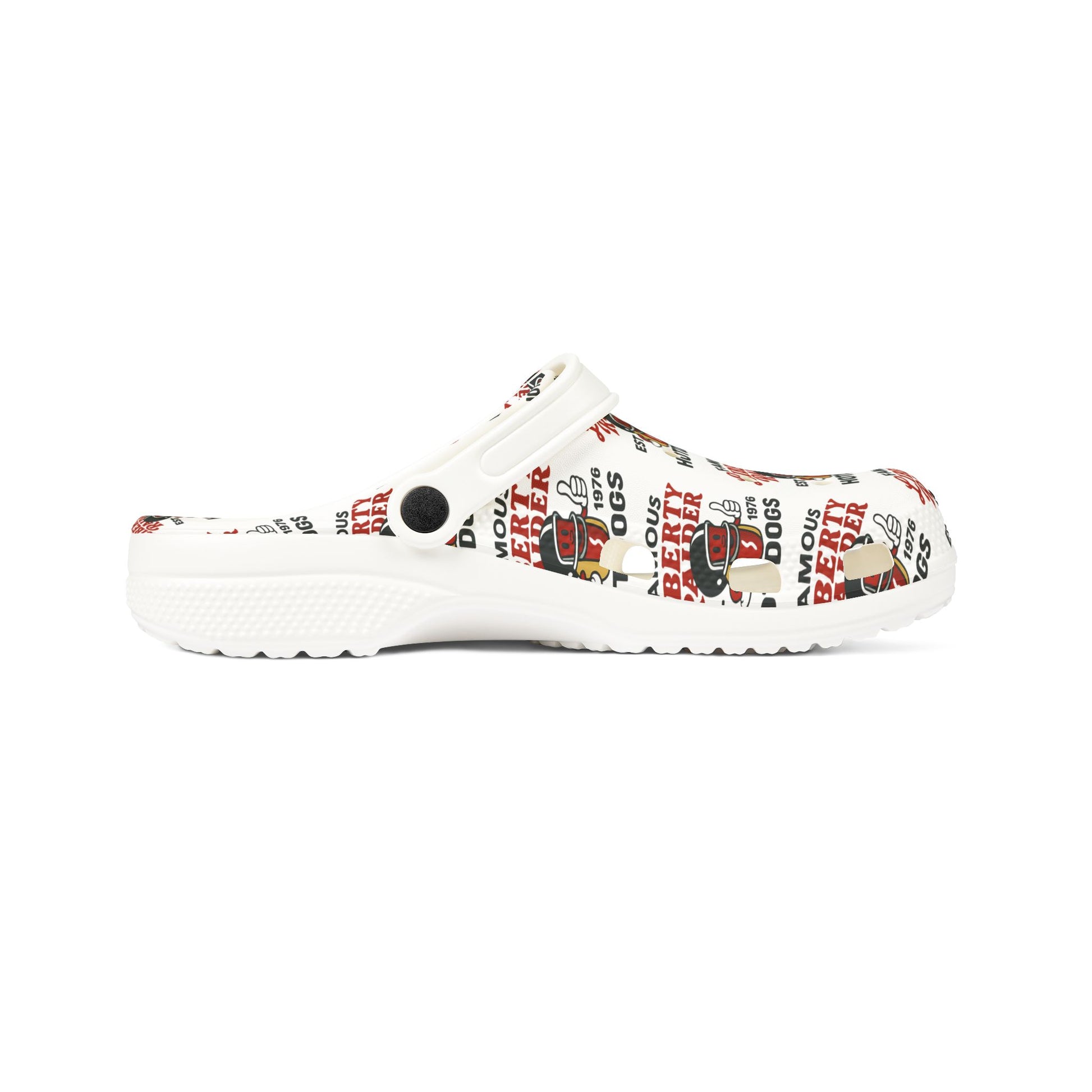 Foam Rubber Shoes - Liberty Raiders "Famous Hotdogs: