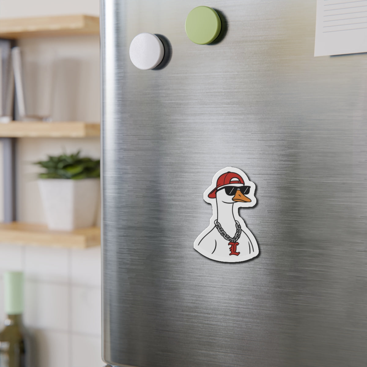 Die-Cut Magnets = Liberty Raiders "Silly Goose"