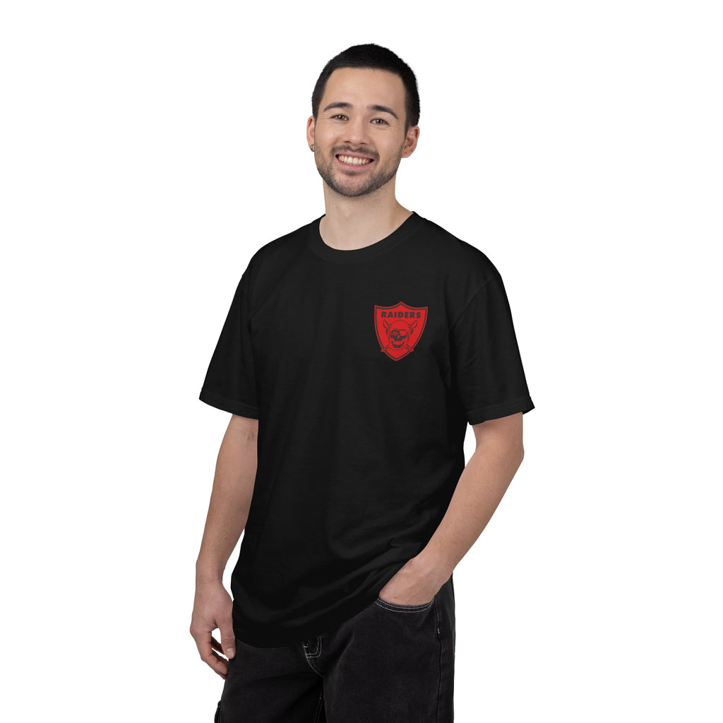 Unisex Garment-Dyed T-shirt; LHS vintage logo tee