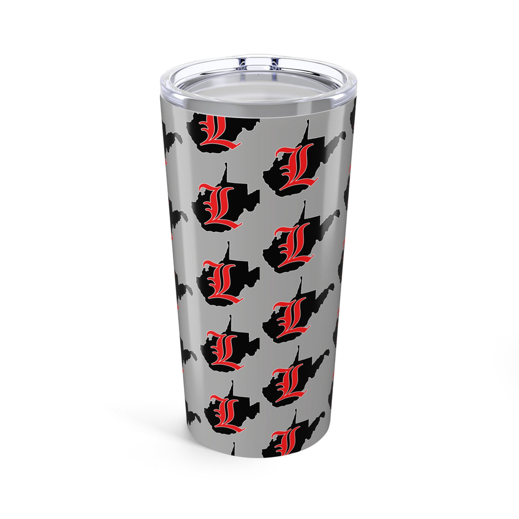20oz Tumbler - Liberty Raiders "WV Outline Logo"