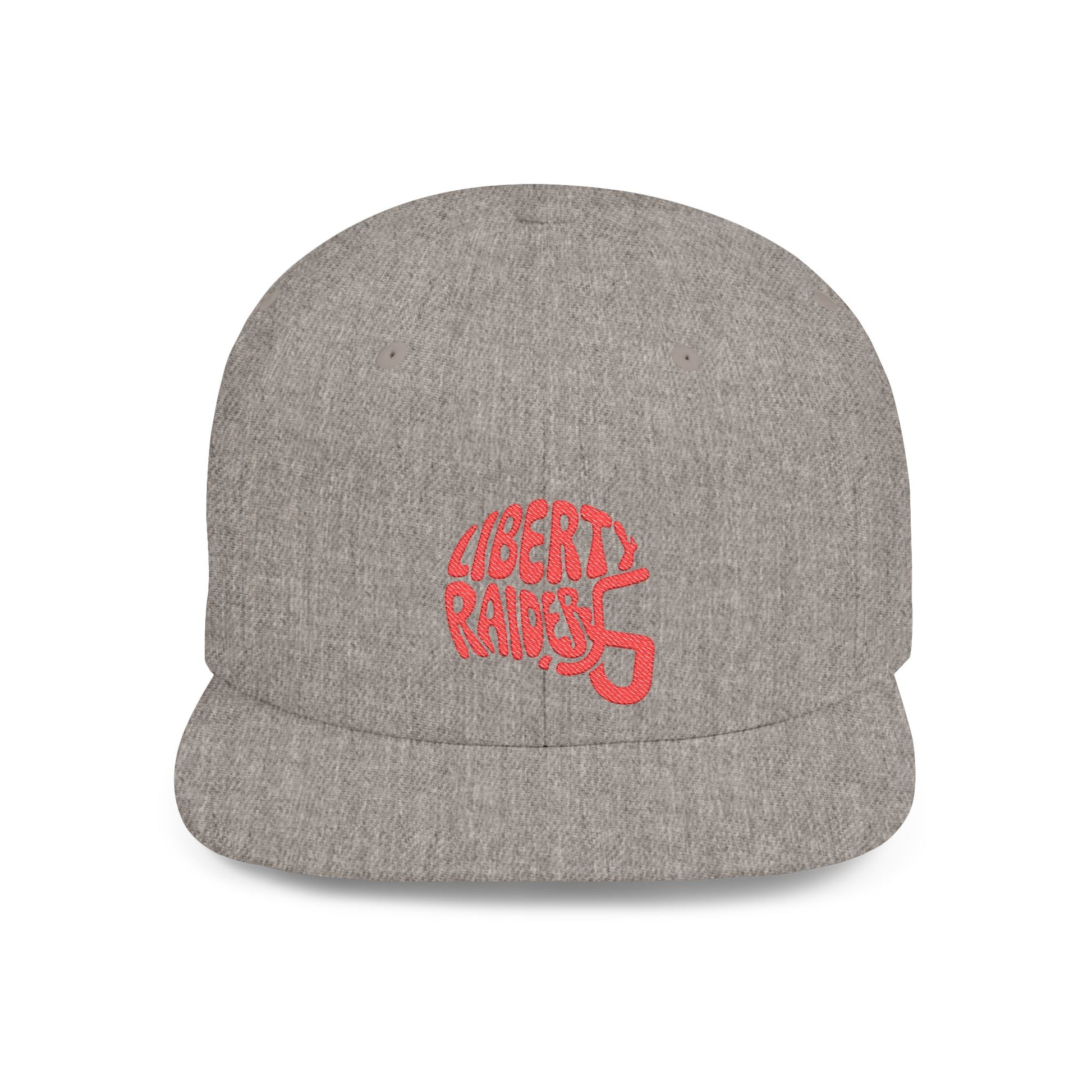 Flat Bill Snapback - Liberty Raiders "Helmet"