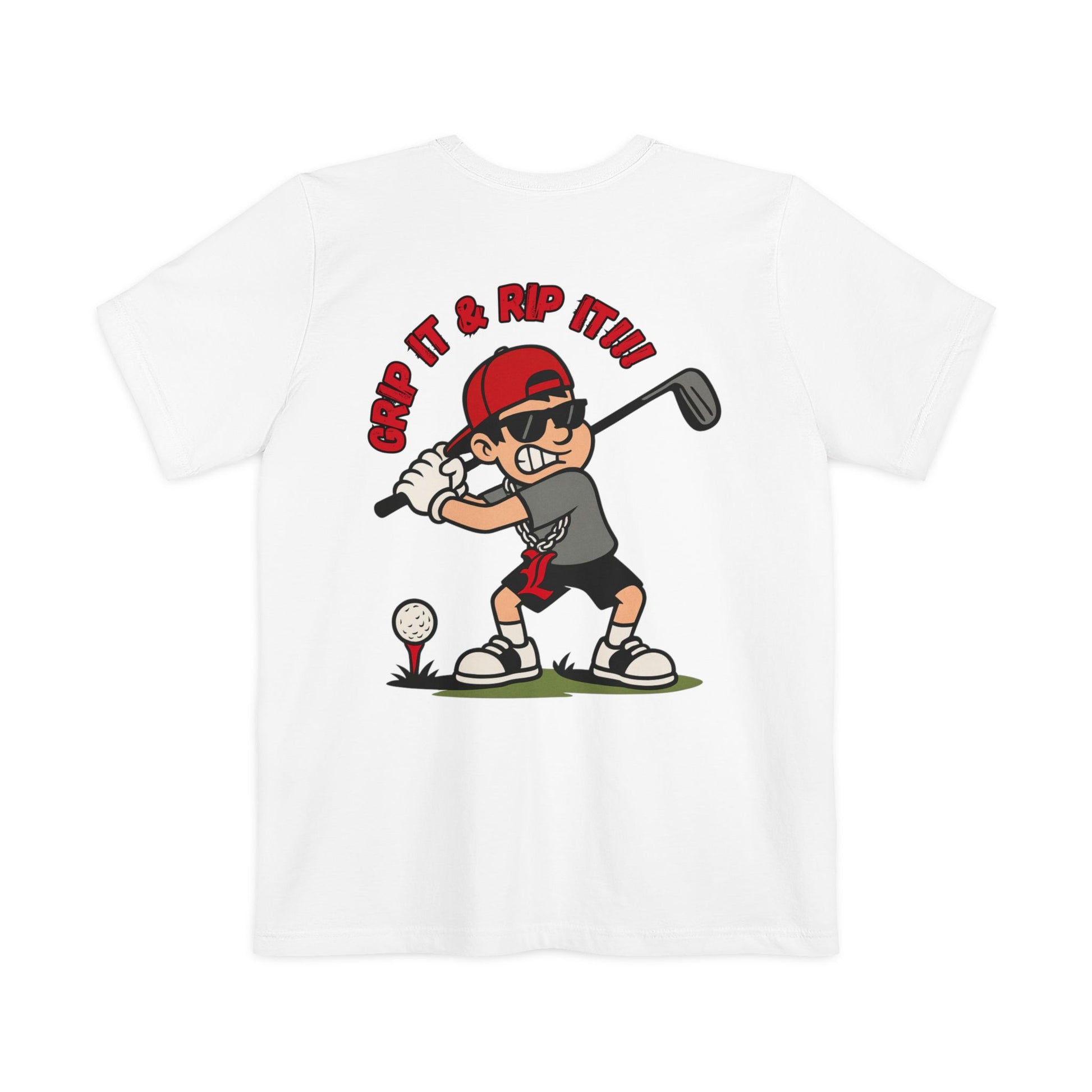 Pocket T-shirt - Liberty Raiders "Golf Team"