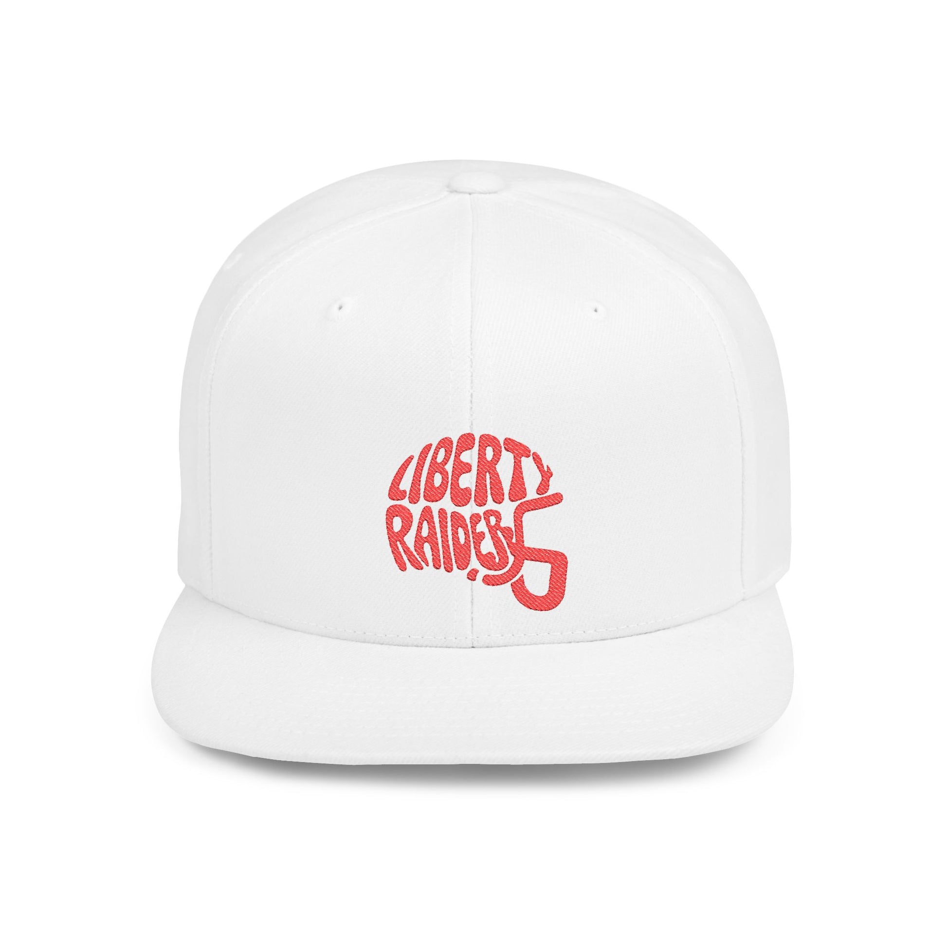 Flat Bill Snapback - Liberty Raiders "Helmet"