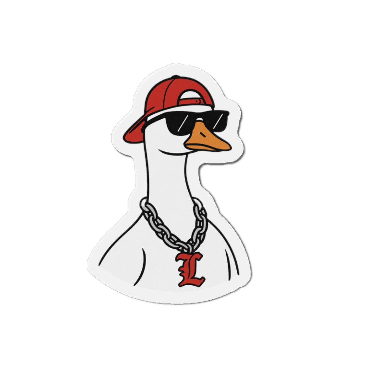 Die-Cut Magnets = Liberty Raiders "Silly Goose"
