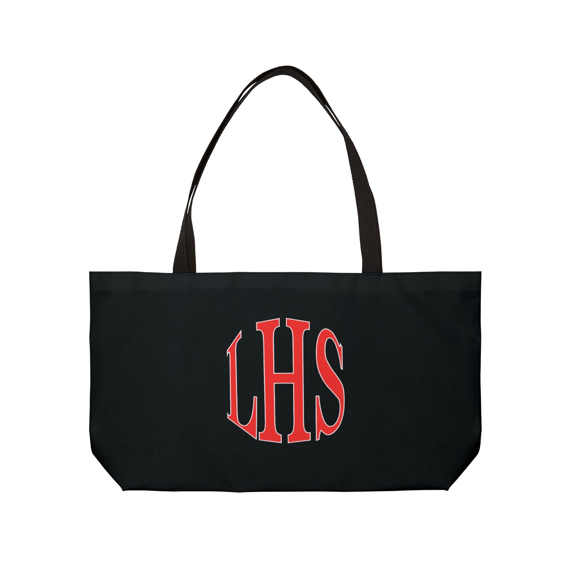 Weekender Tote Bag; LHS logo