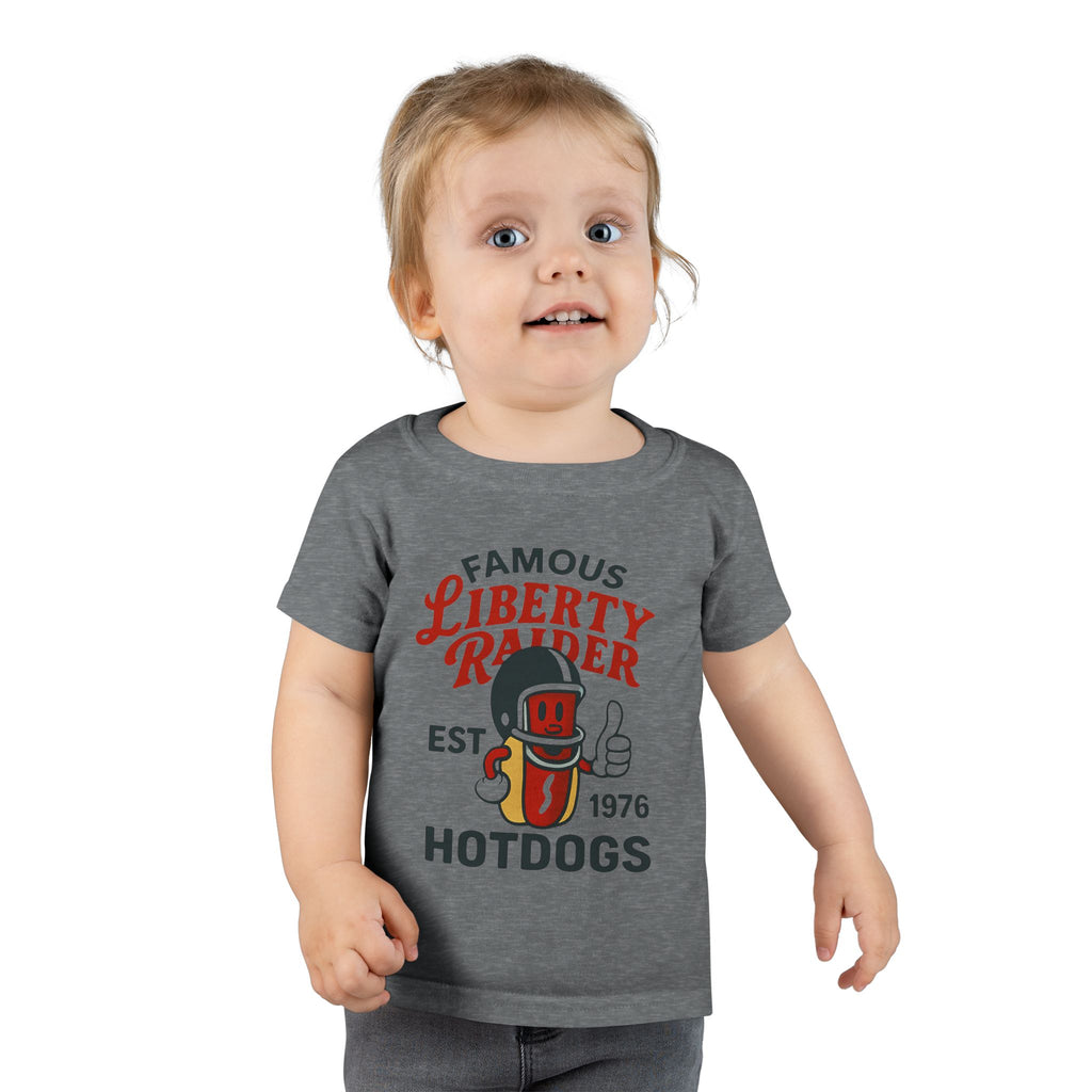 Toddler Tee - Liberty Raiders "Famous Hotdogs"