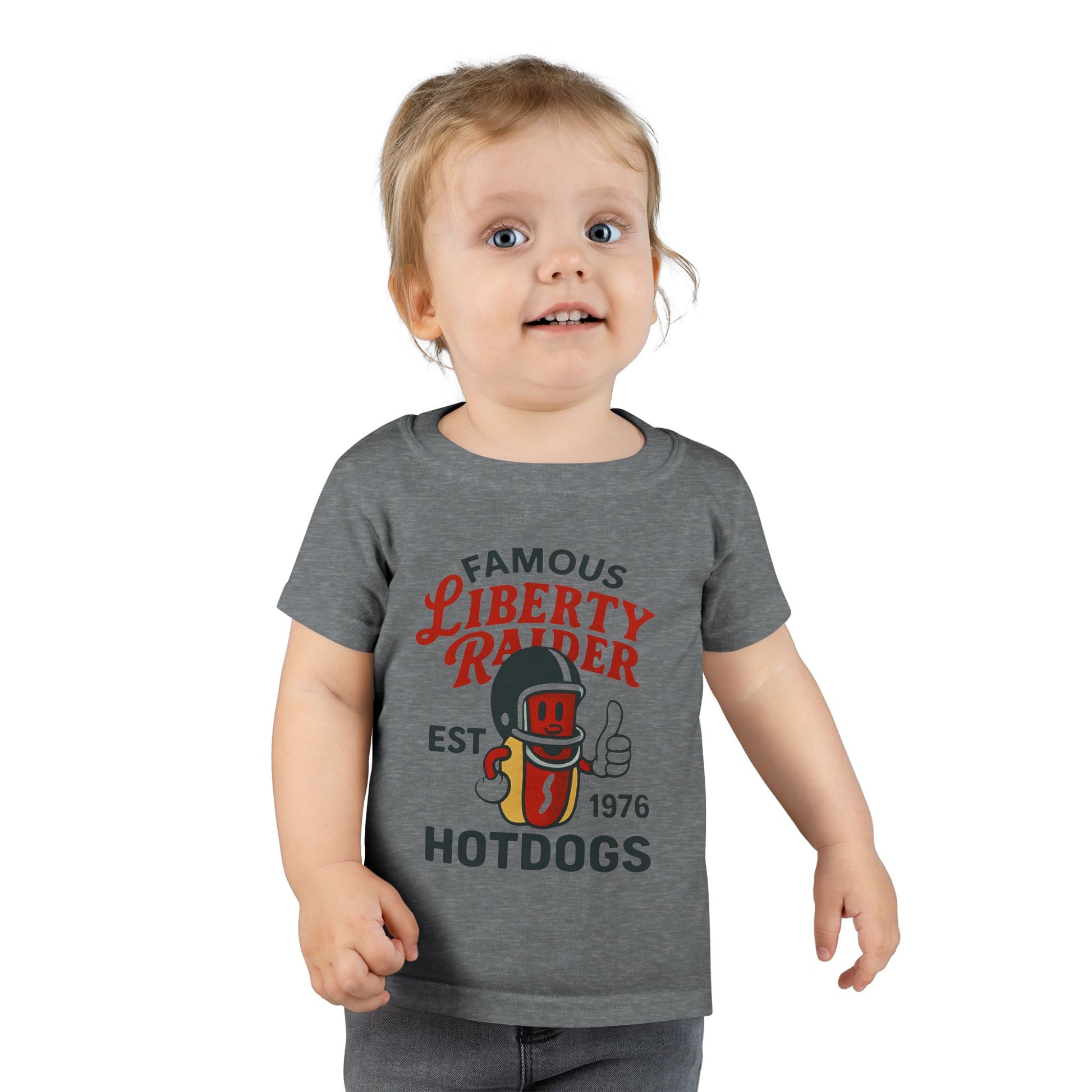 Toddler Tee - Liberty Raiders "Famous Hotdogs"