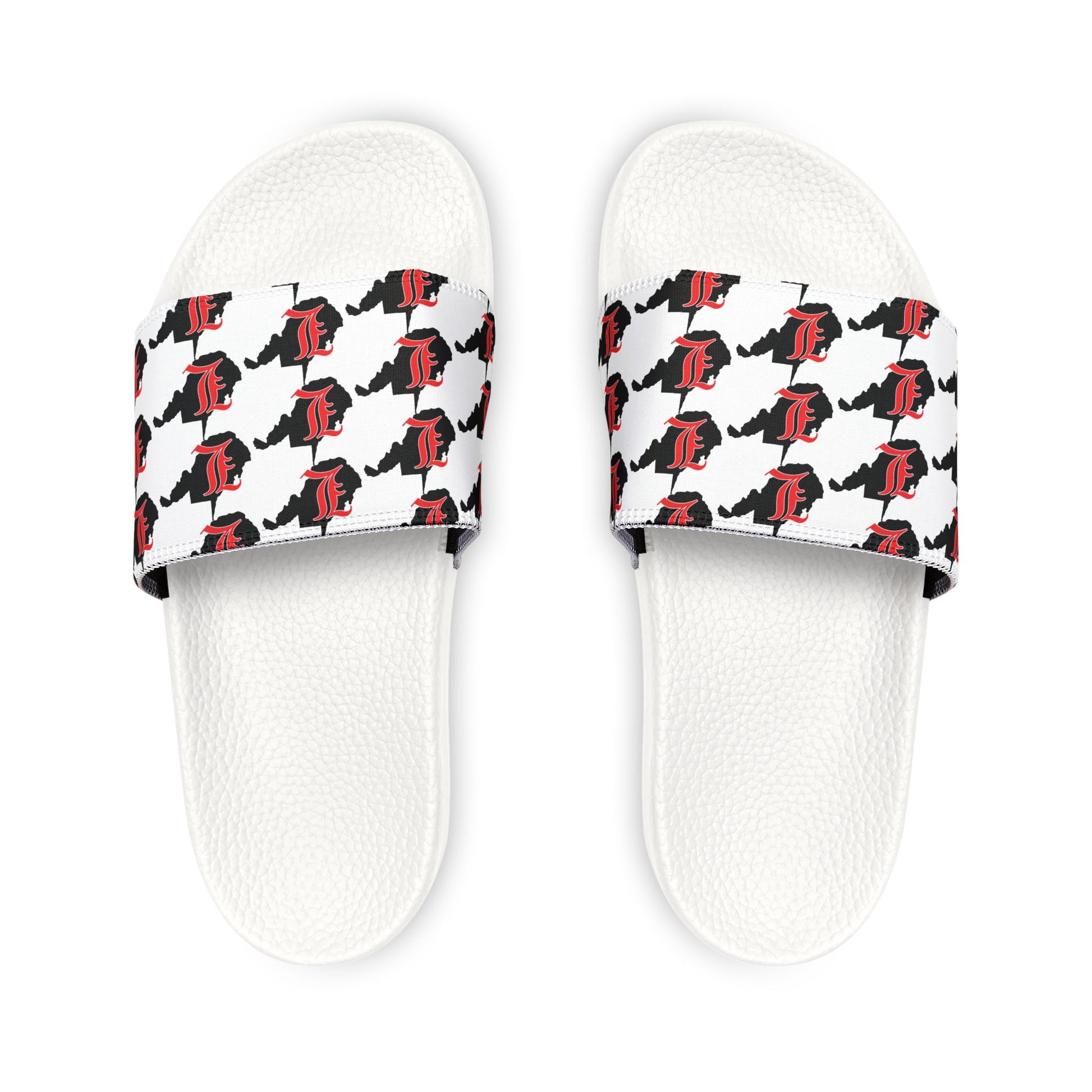 Men's Removable-Strap Slides - Liberty Raiders "State Logo"