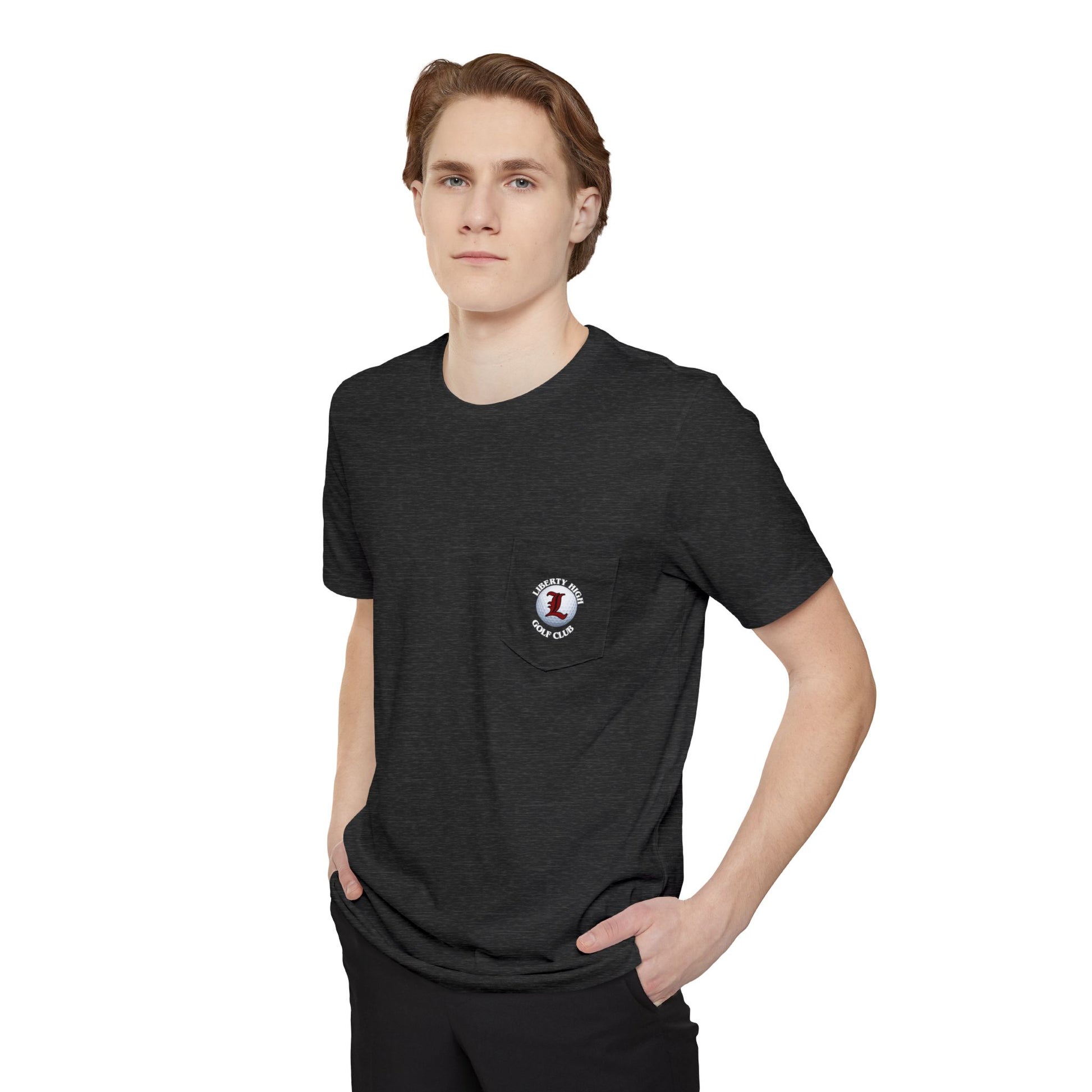Pocket T-shirt - Liberty Raiders "Golf Team"
