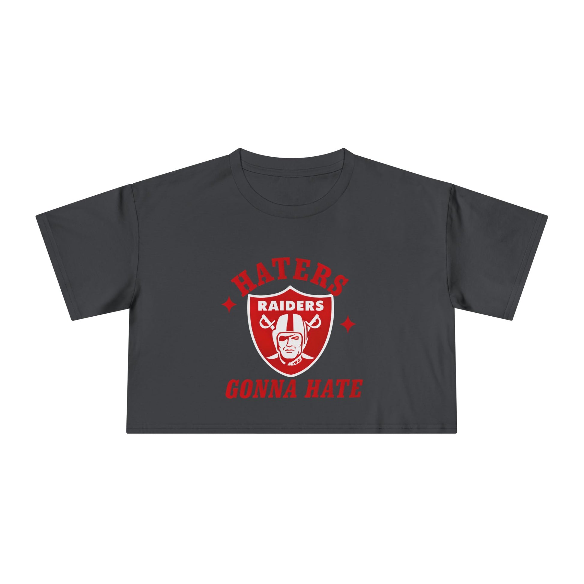 Crop Tee - Liberty Raiders "Haters Gonna Hate"