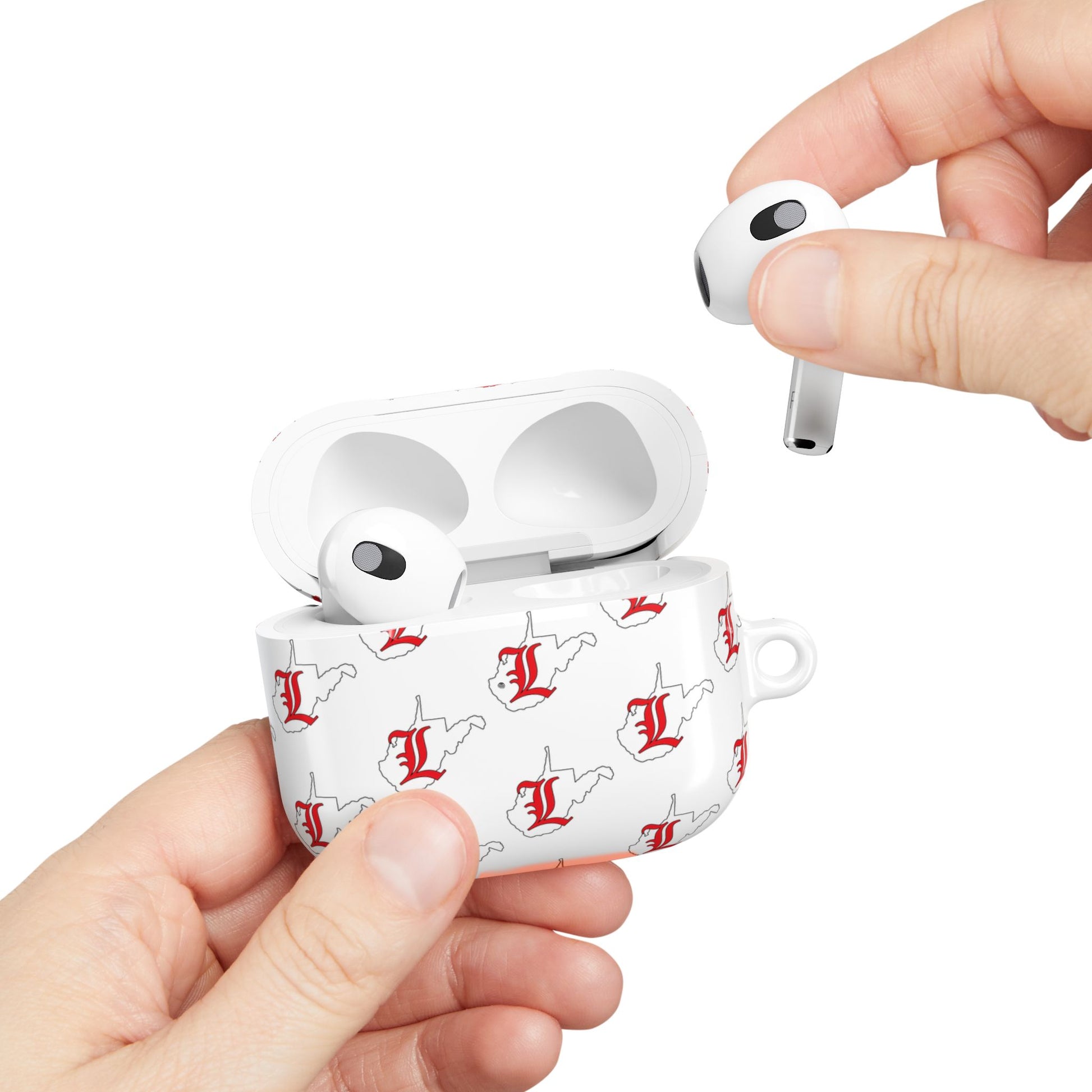 AirPod Case - Liberty Raiders "WV State Logo"