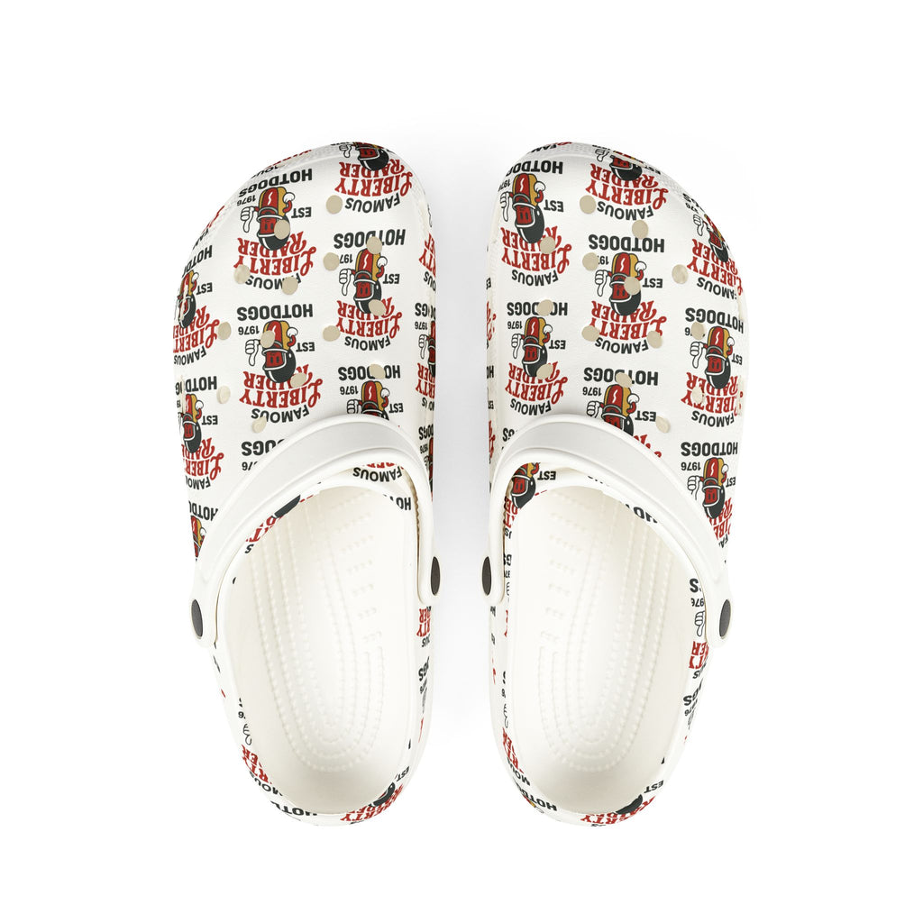 Foam Rubber Shoes - Liberty Raiders "Famous Hotdogs: