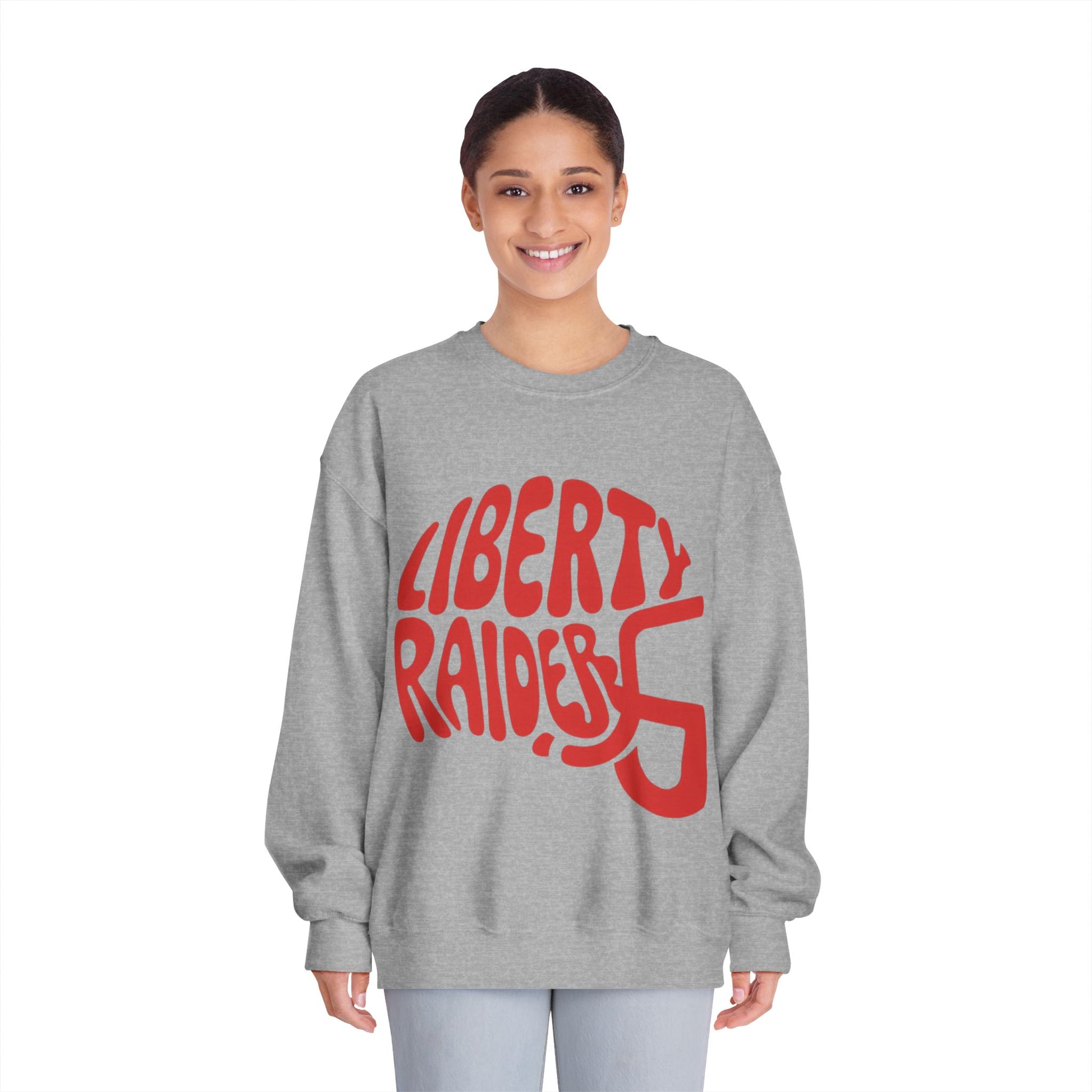 Crewneck Sweatshirt - Liberty Raiders "Helmet"