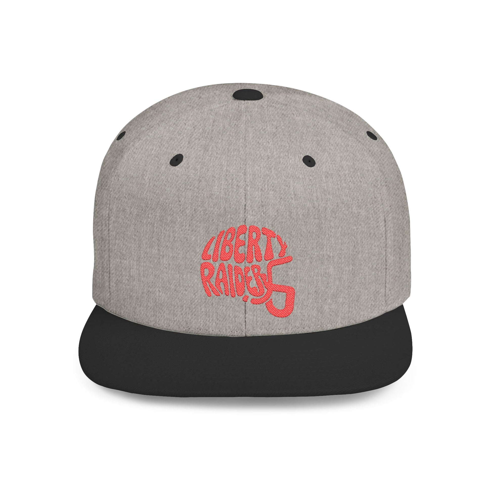 Flat Bill Snapback - Liberty Raiders "Helmet"