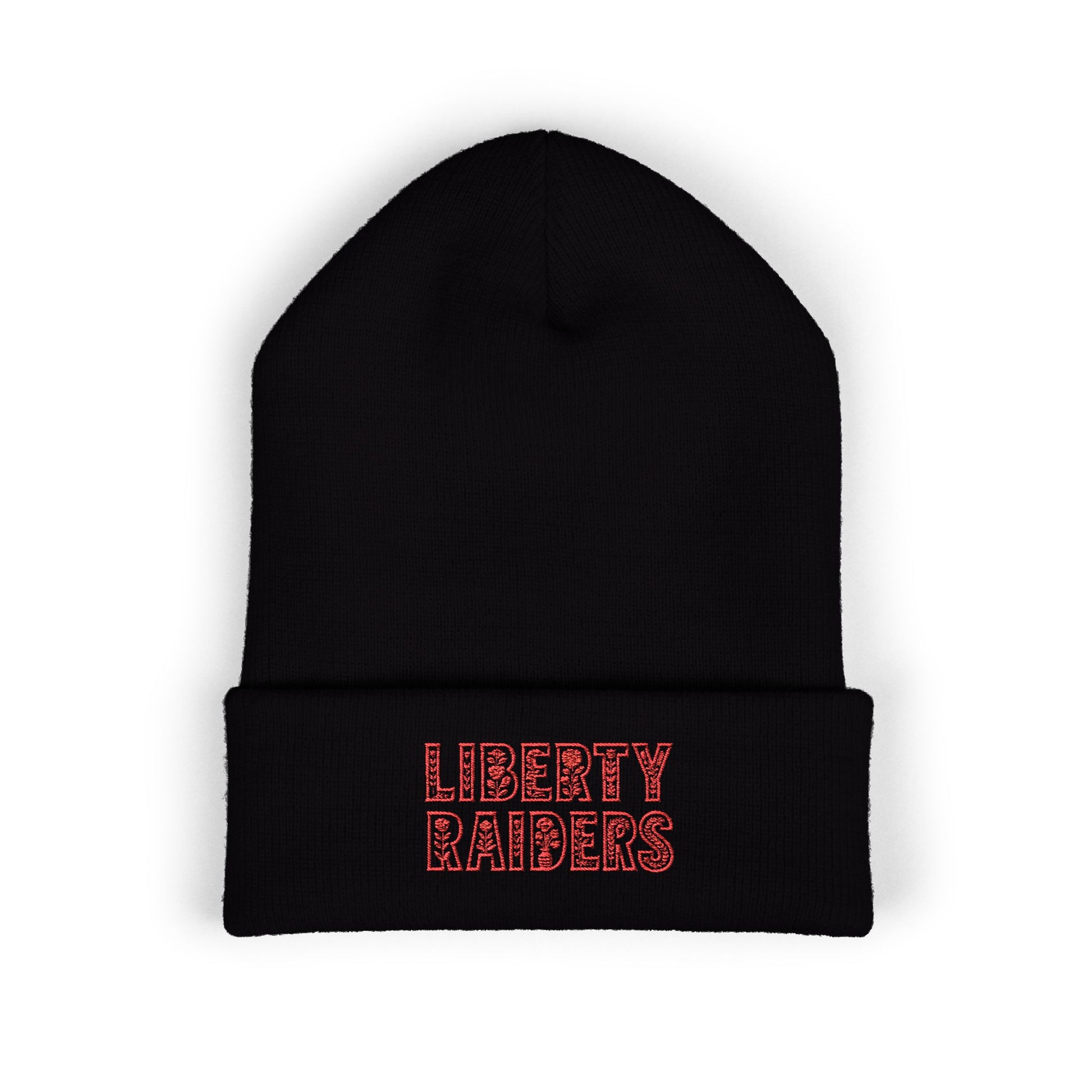 Classic Cuffed Beanie - Liberty Raiders "Flowered"