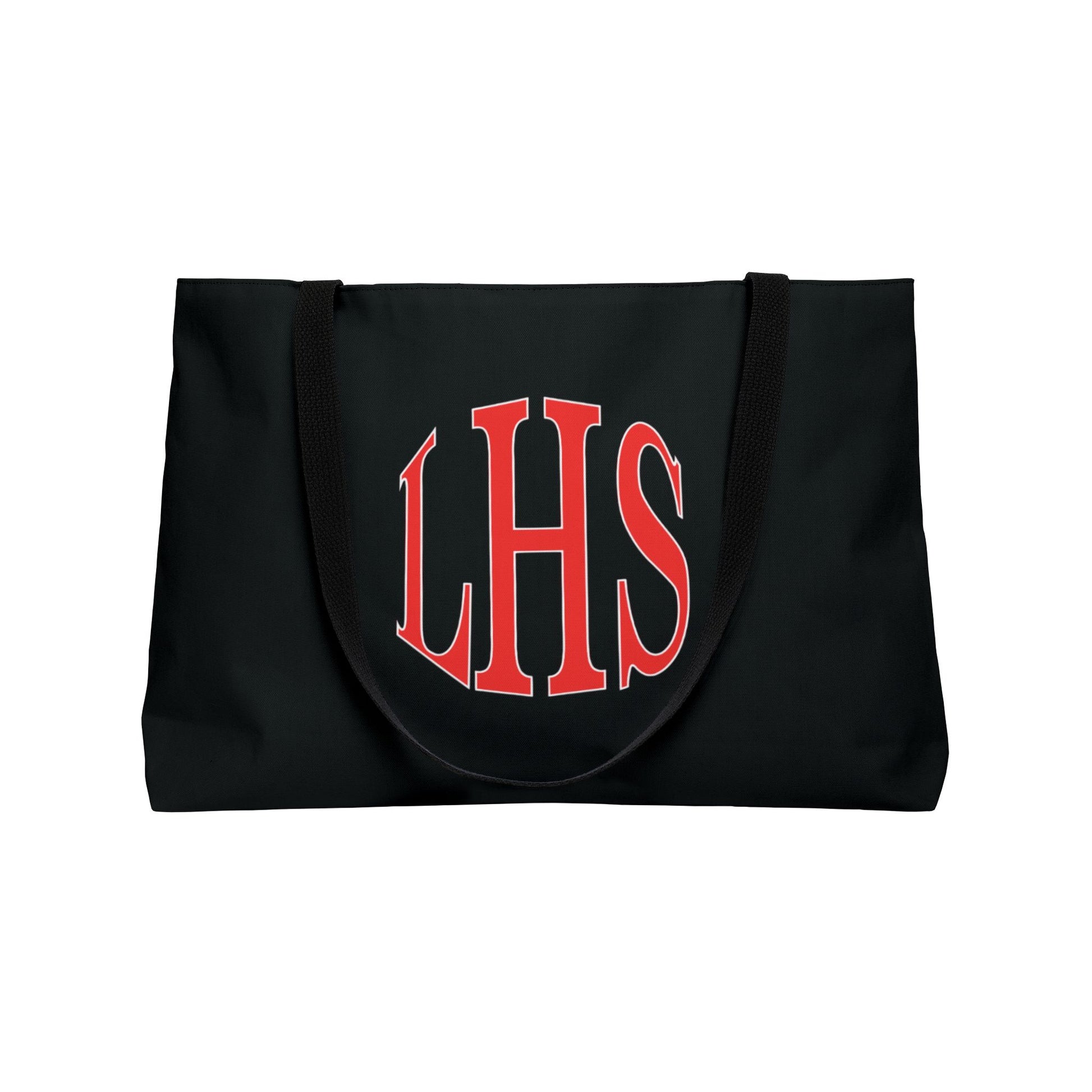 Weekender Tote Bag; LHS logo
