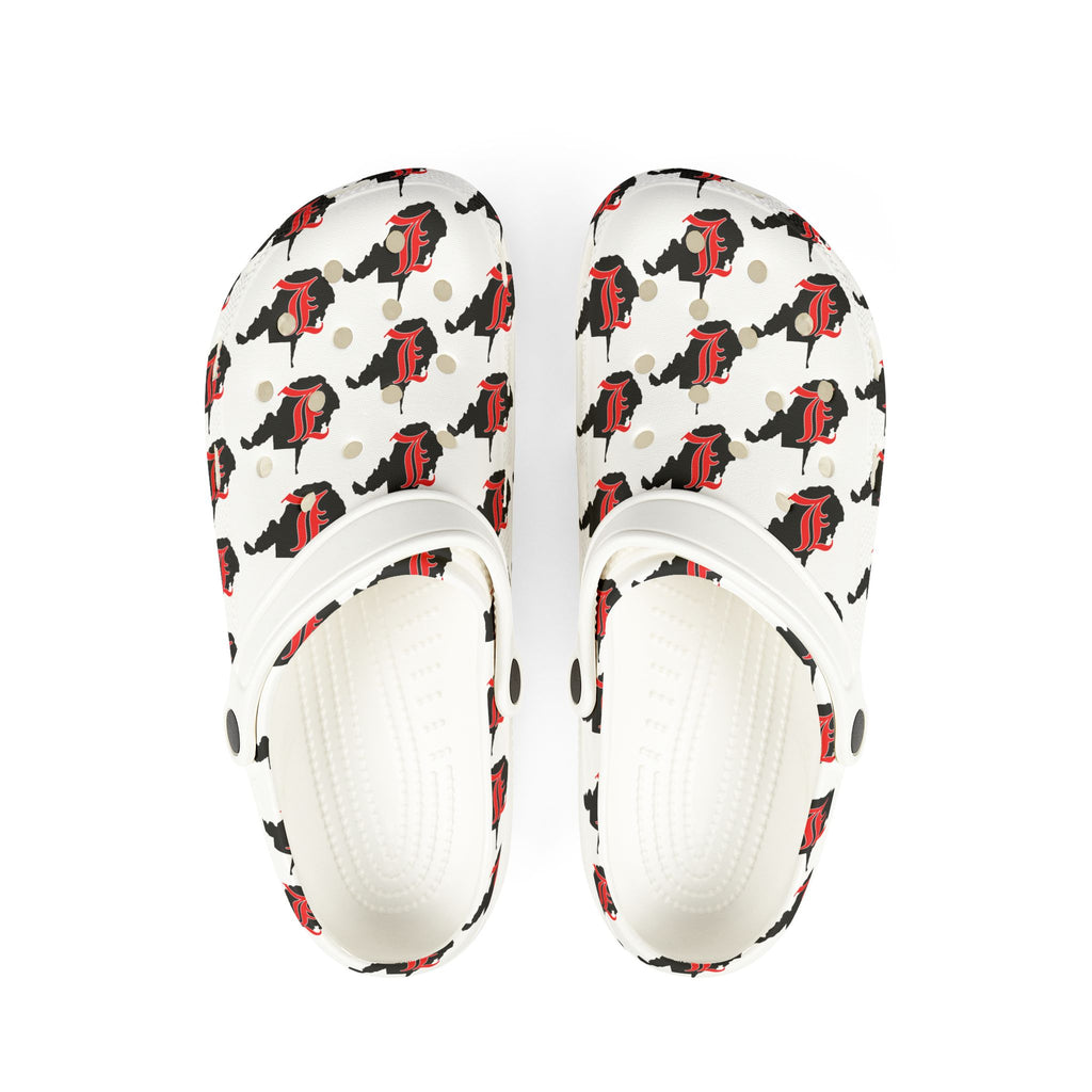 Foam Rubber Shoes - Liberty Raiders "State Logo"