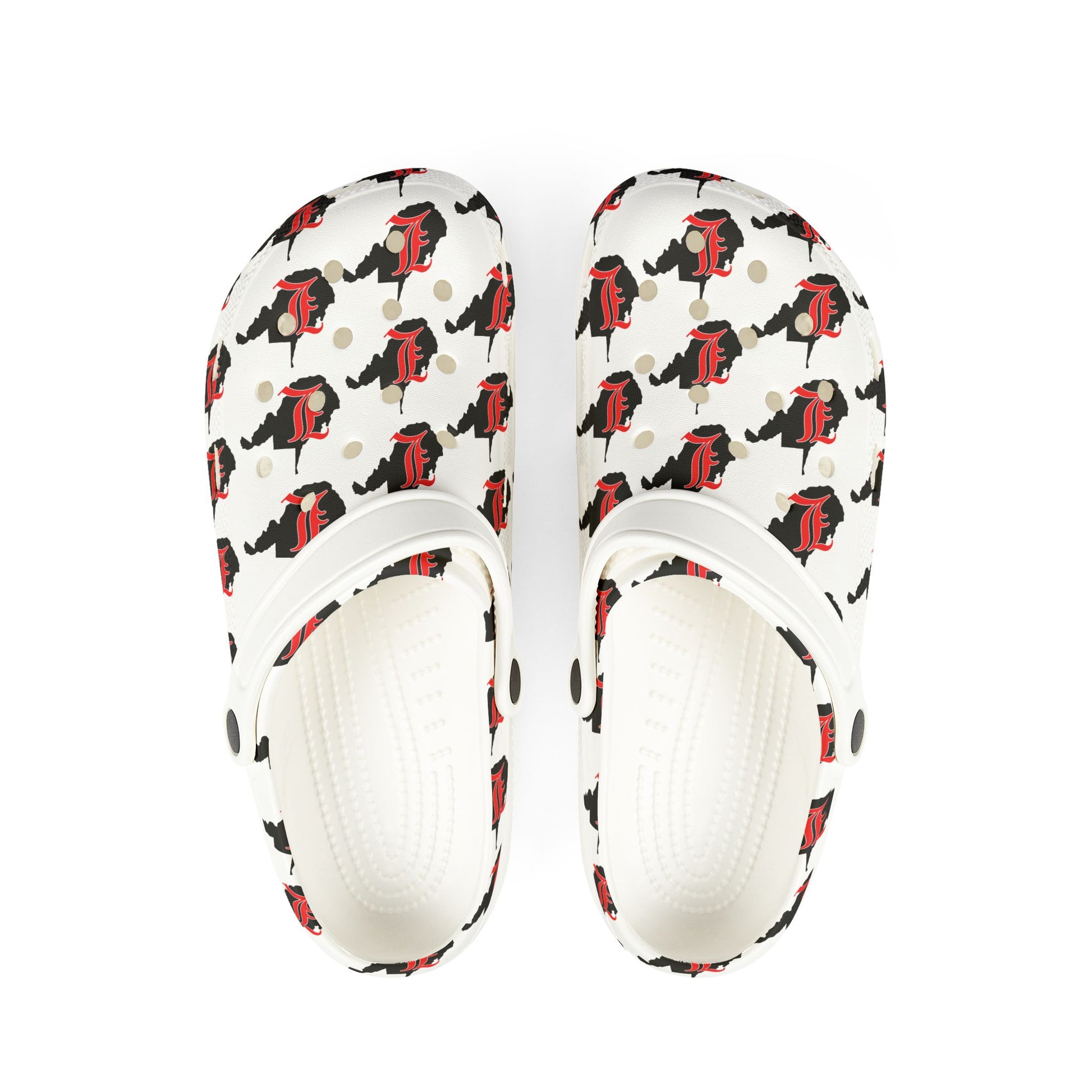Foam Rubber Shoes - Liberty Raiders "State Logo"