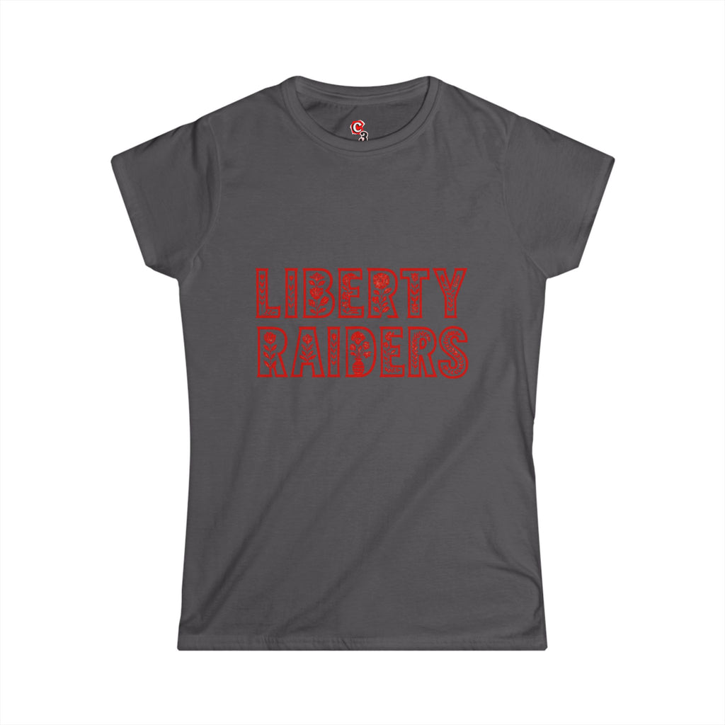 Women's Softstyle Tee - Liberty Raiders "Flowered"