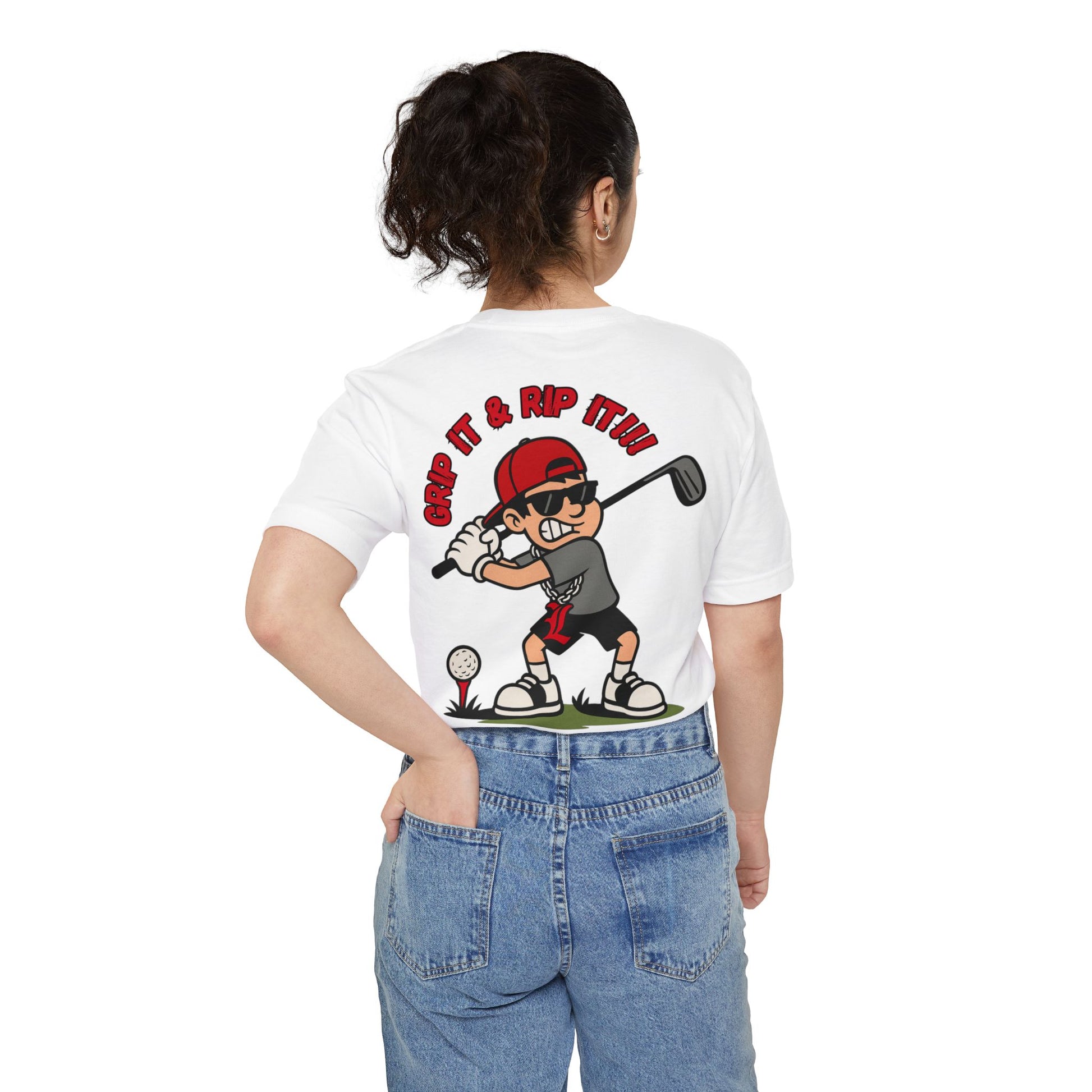 Pocket T-shirt - Liberty Raiders "Golf Team"