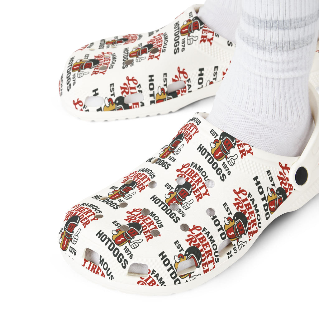 Foam Rubber Shoes - Liberty Raiders "Famous Hotdogs: