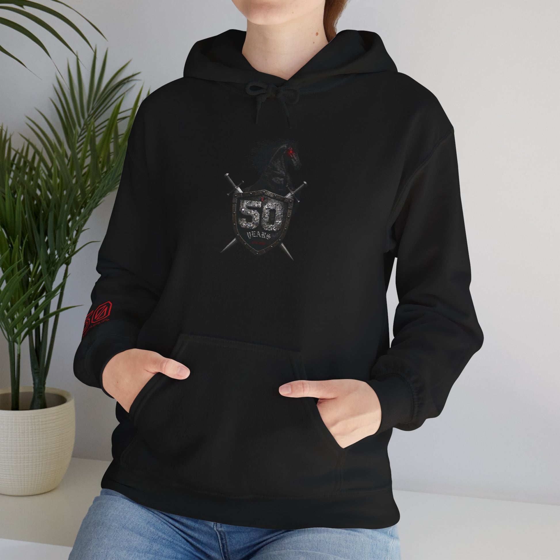 Unisex Heavy Blend™ Hooded Sweatshirt; 50 year anniversary