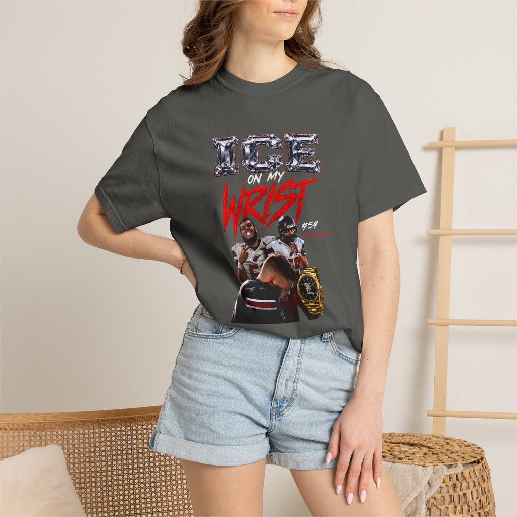 Unisex Garment-Dyed T-shirt; Ice on my Wriston tee