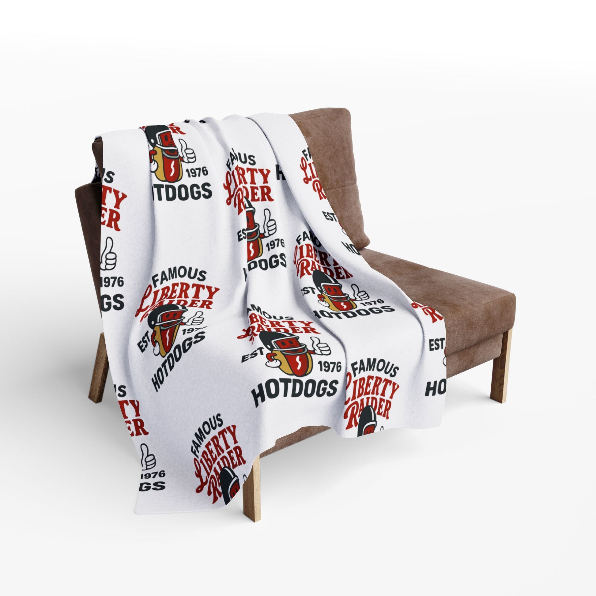 Arctic Fleece Blanket - Liberty Raiders "Famous Hotdogs"