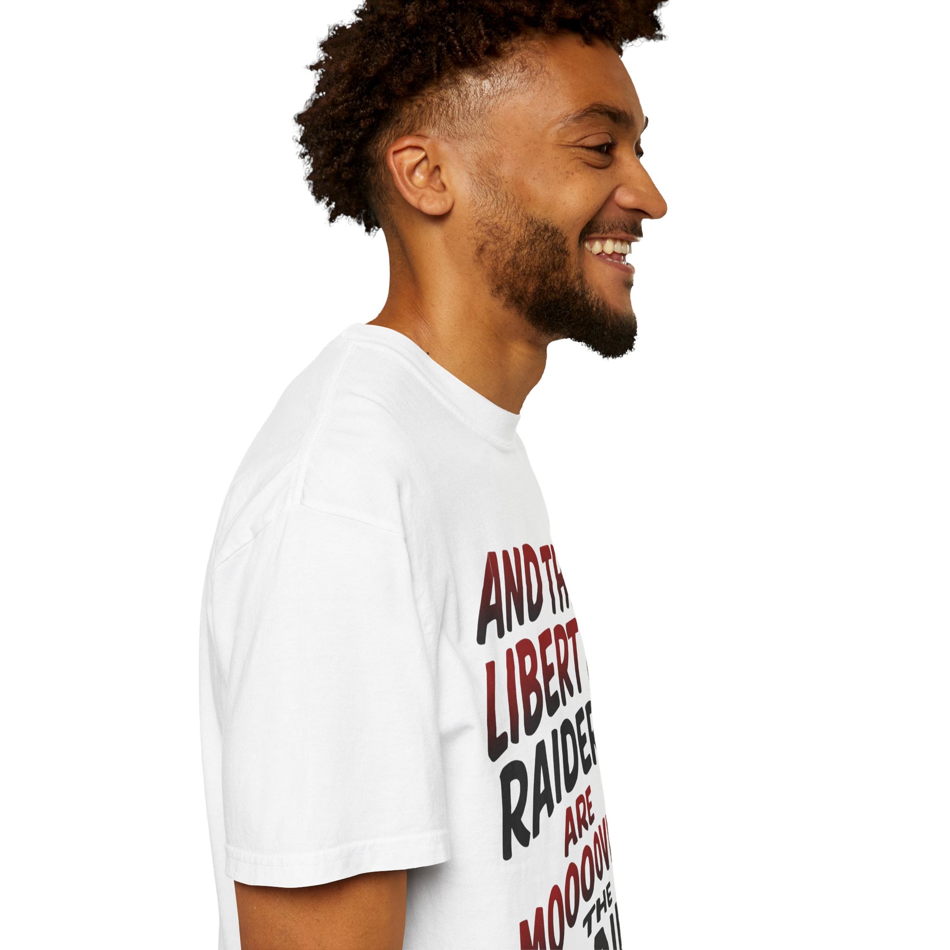 Light Weight Tee - Liberty Raiders "Moving the Chains"
