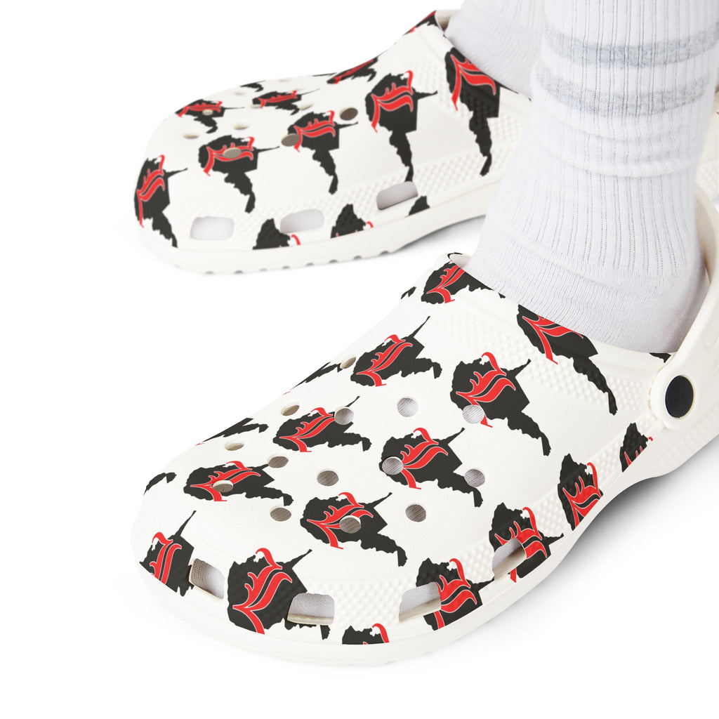 Foam Rubber Shoes - Liberty Raiders "State Logo"