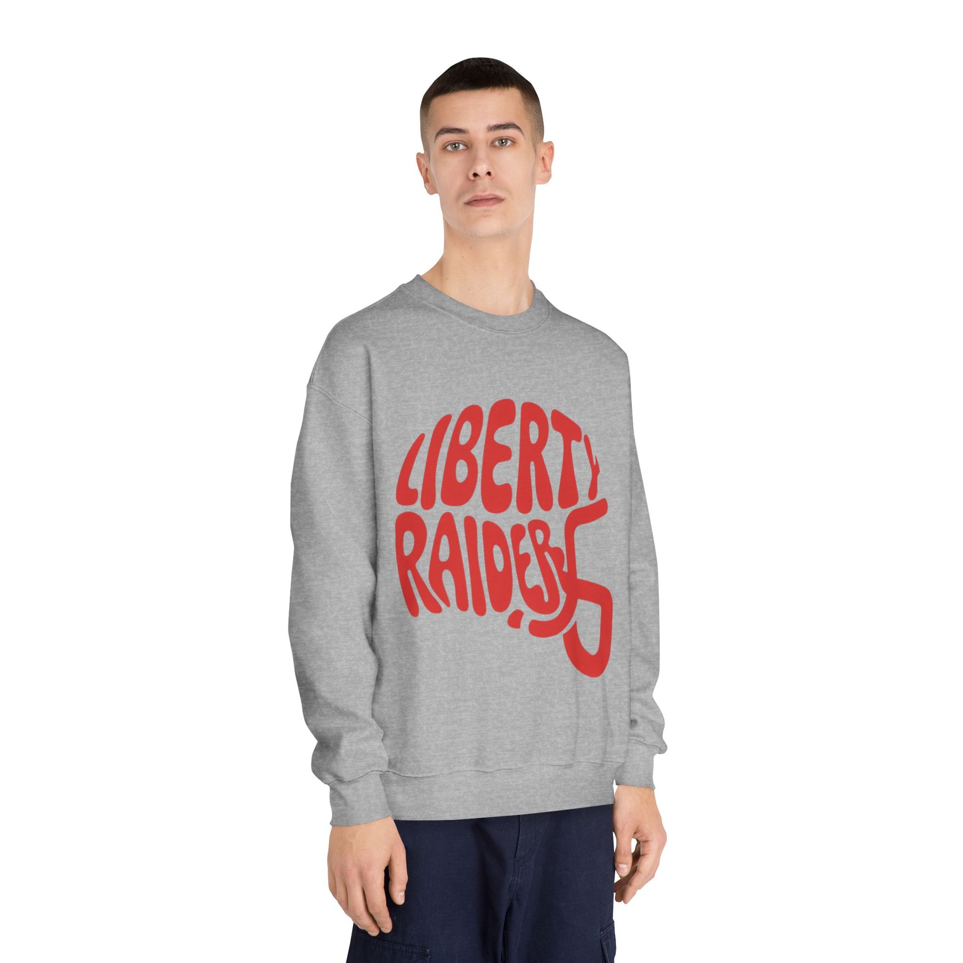 Crewneck Sweatshirt - Liberty Raiders "Helmet"