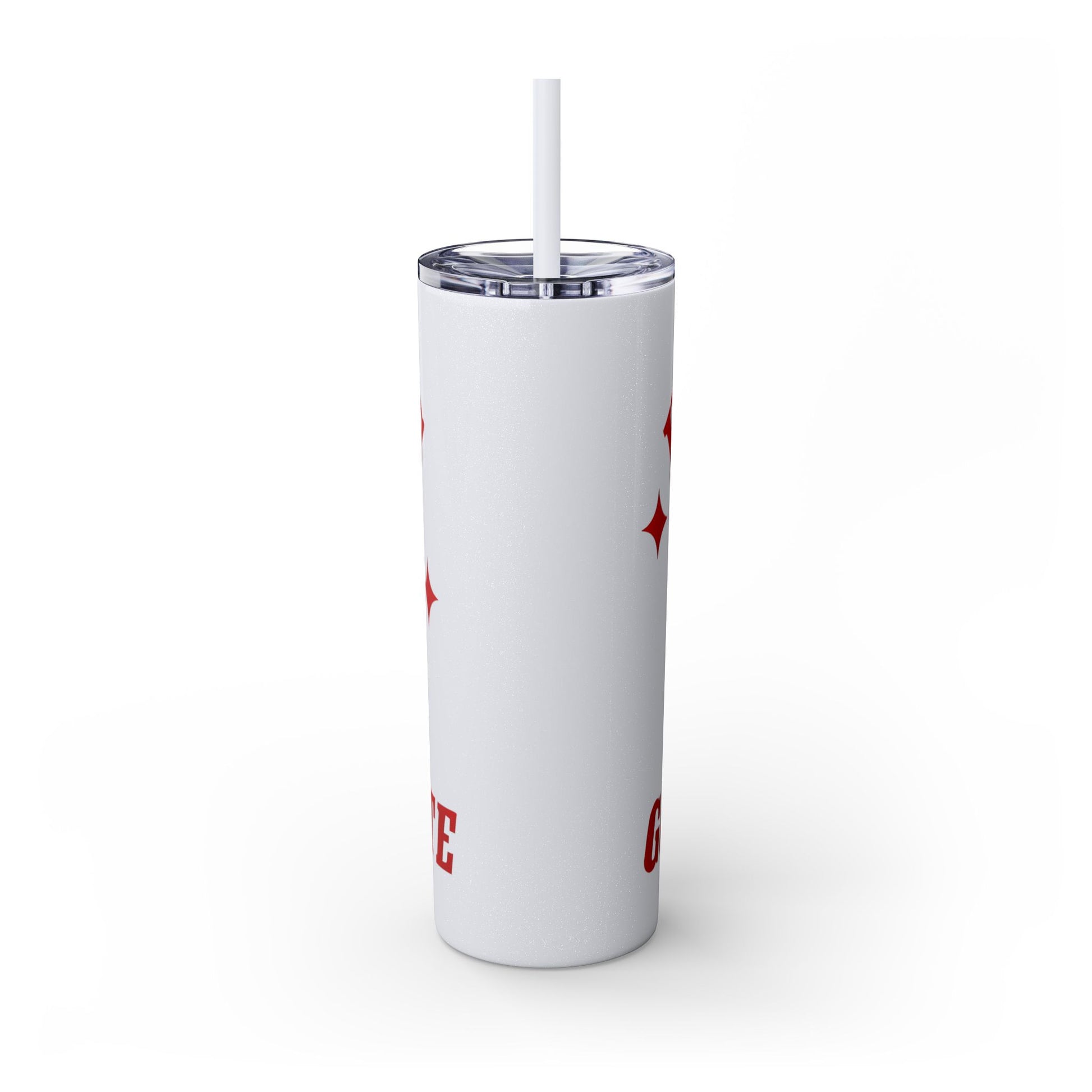 20oz Skinny Tumbler with Straw - Liberty Raiders "Haters Gonna Hate"