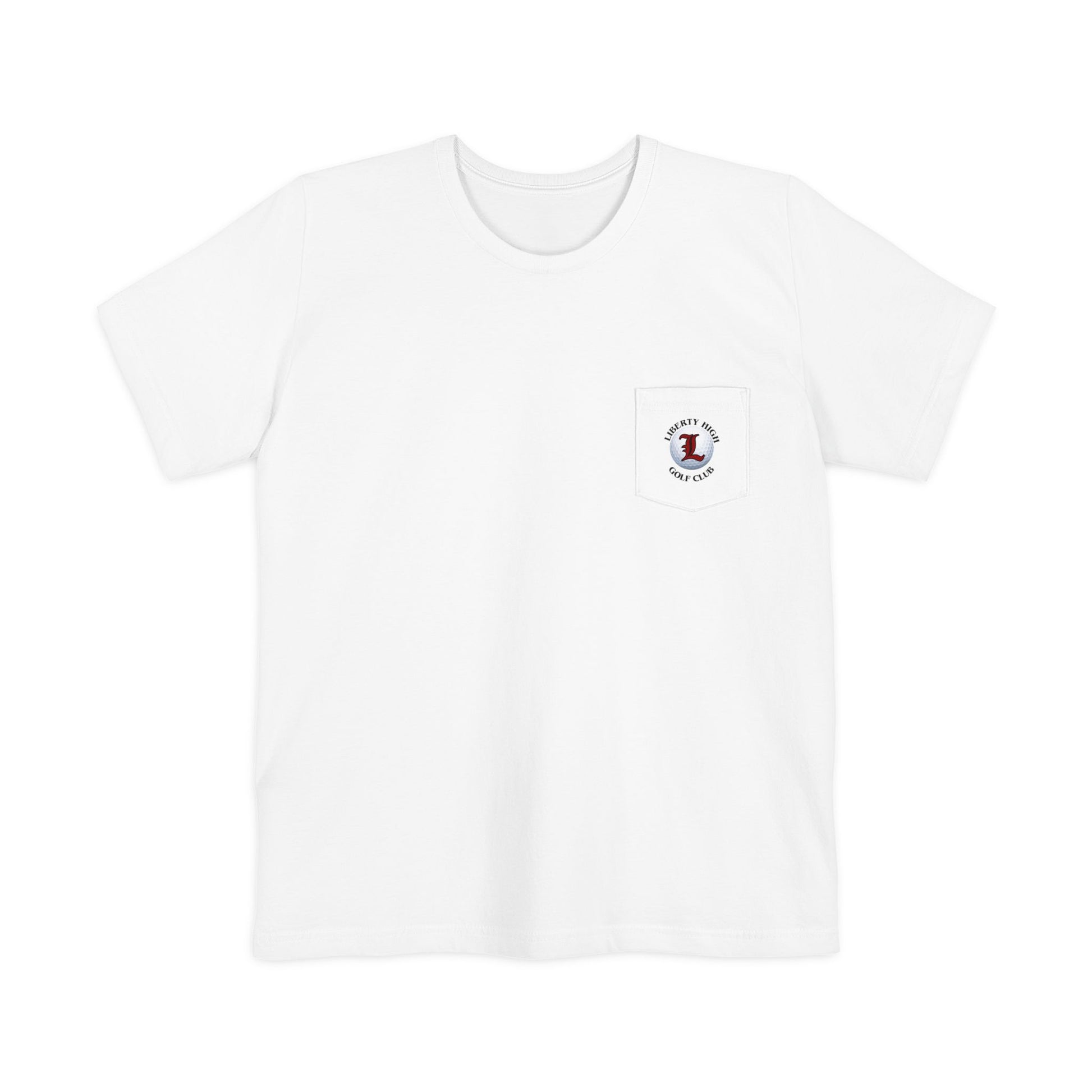 Pocket T-shirt - Liberty Raiders "Golf Team"
