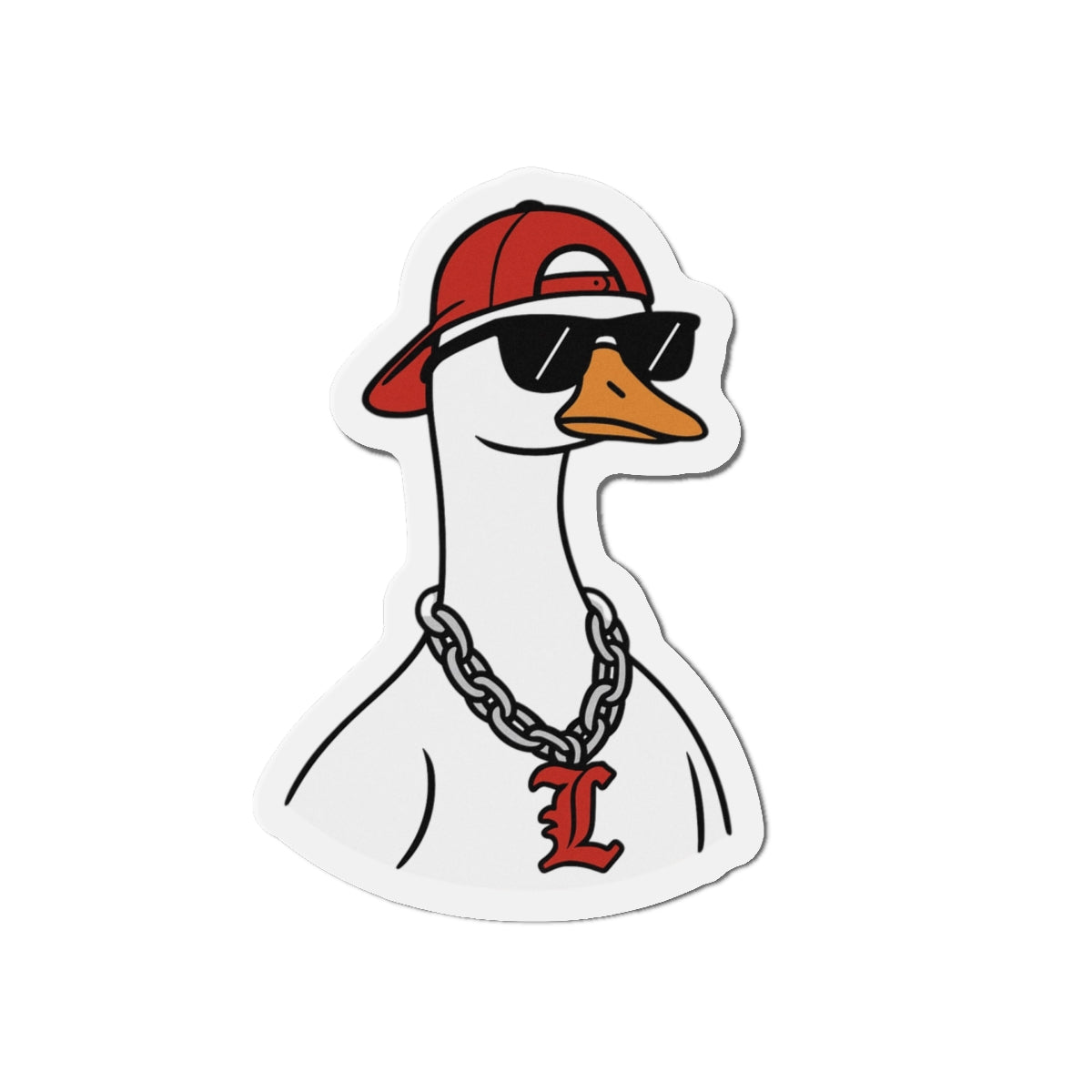 Die-Cut Magnets = Liberty Raiders "Silly Goose"
