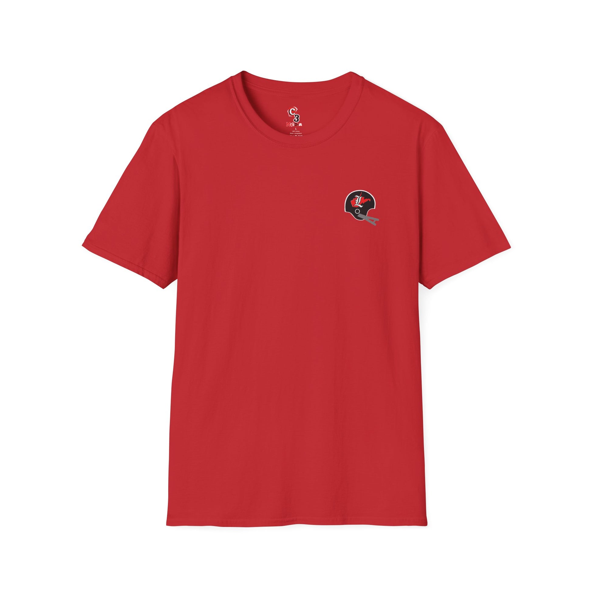 Unisex Softstyle T-Shirt; 50th Anniversary Football Tee