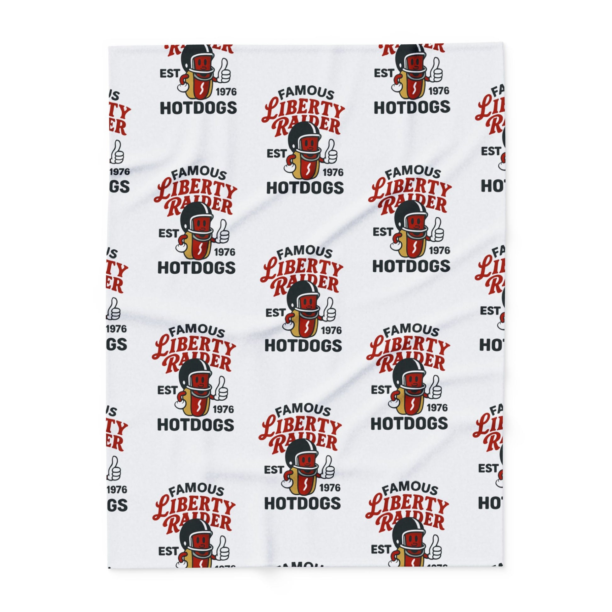 Arctic Fleece Blanket - Liberty Raiders "Famous Hotdogs"