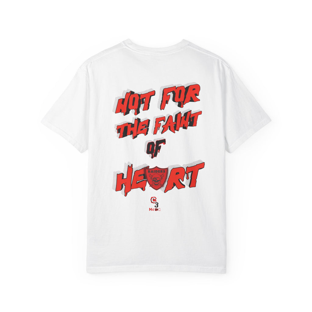Unisex Garment-Dyed T-shirt; LHS vintage logo tee