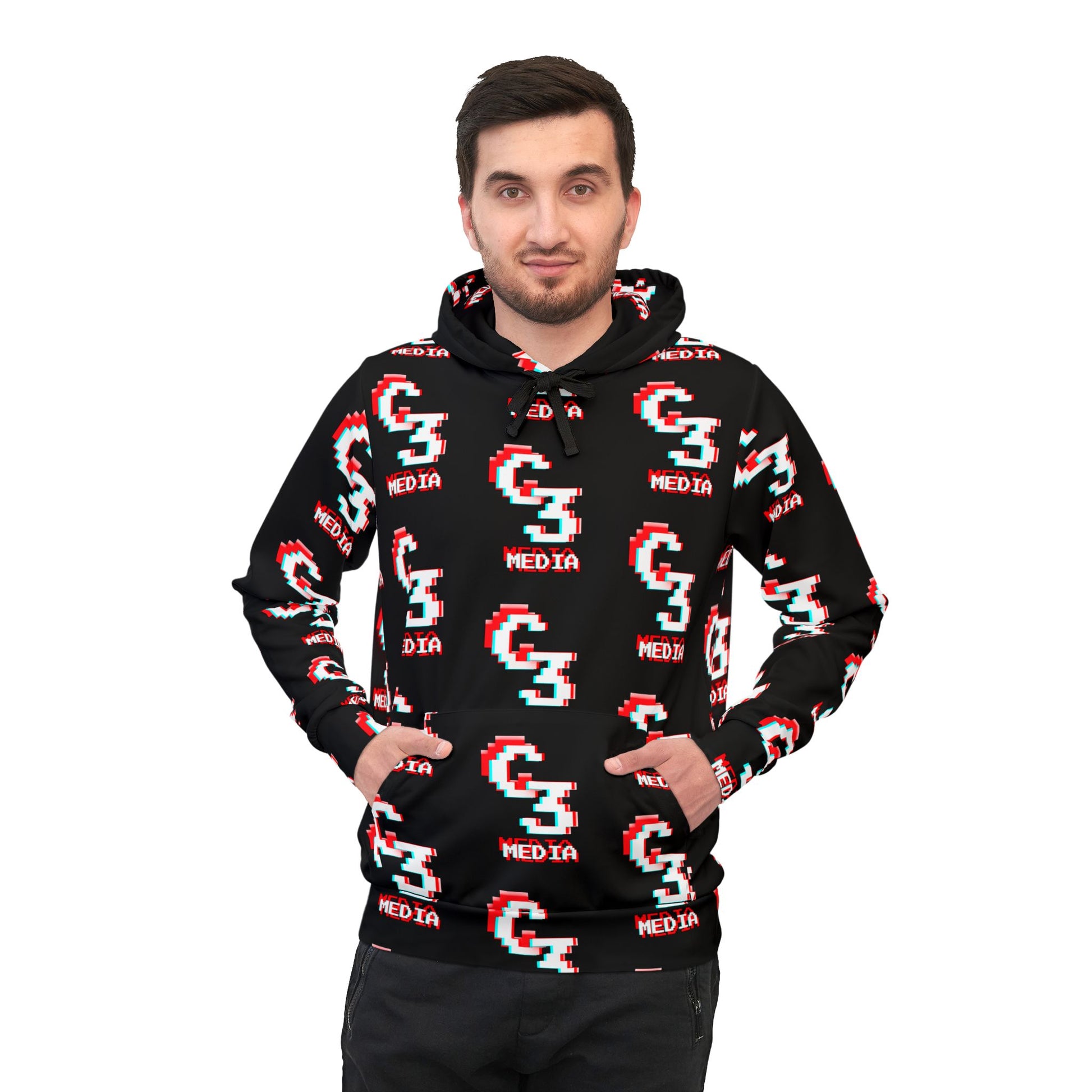 Branded Hoodie - Support C3 Media