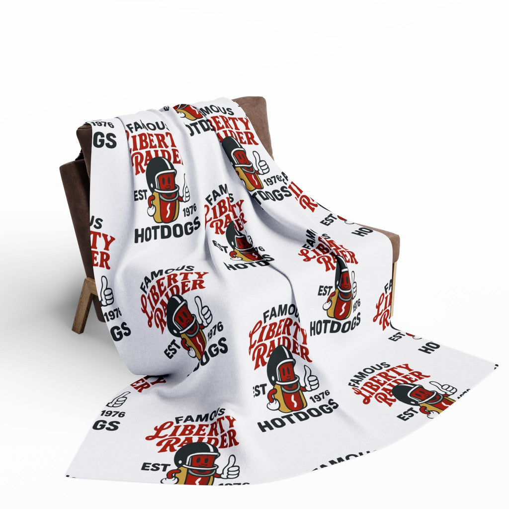 Arctic Fleece Blanket - Liberty Raiders "Famous Hotdogs"