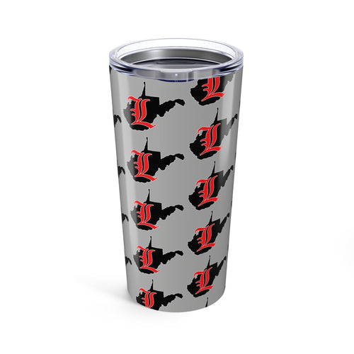 20oz Tumbler - Liberty Raiders "WV Outline Logo"