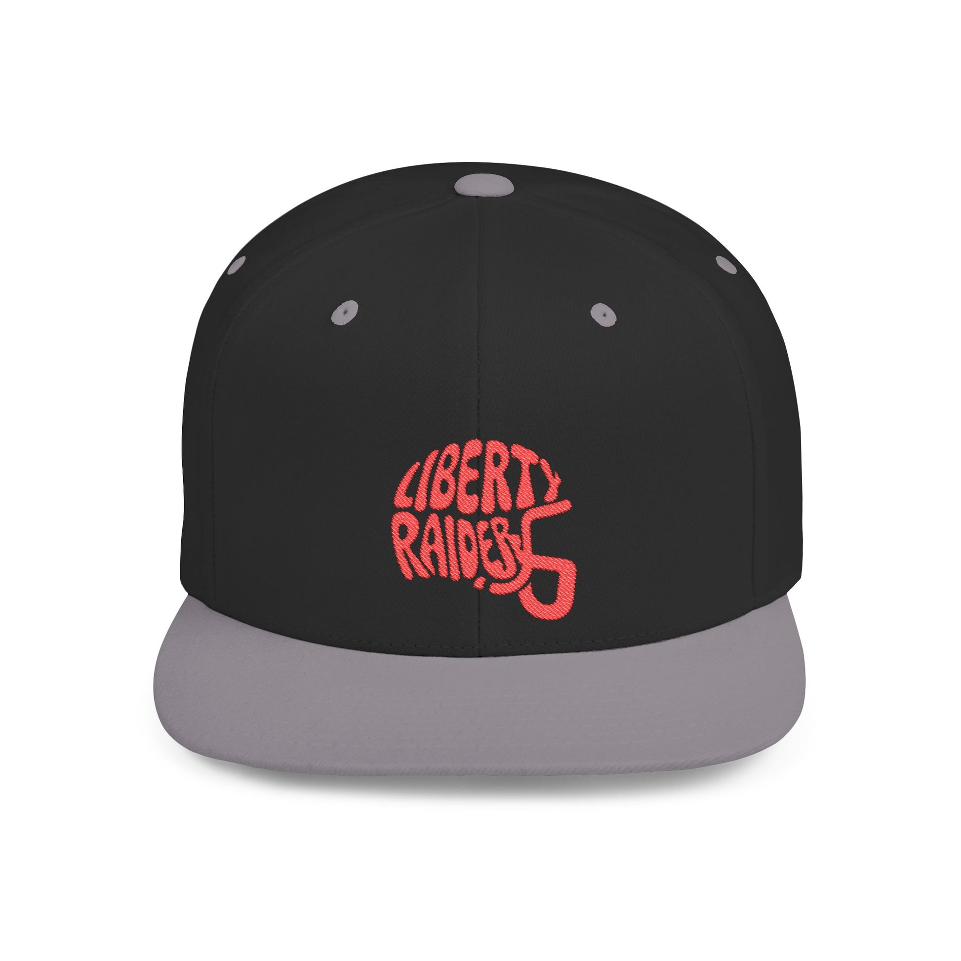 Flat Bill Snapback - Liberty Raiders "Helmet"