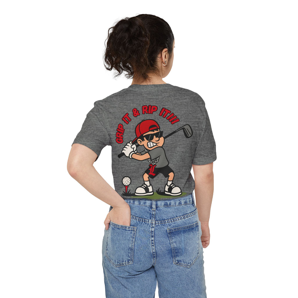 Pocket T-shirt - Liberty Raiders "Golf Team"