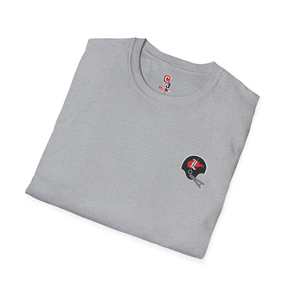Unisex Softstyle T-Shirt; 50th Anniversary Football Tee