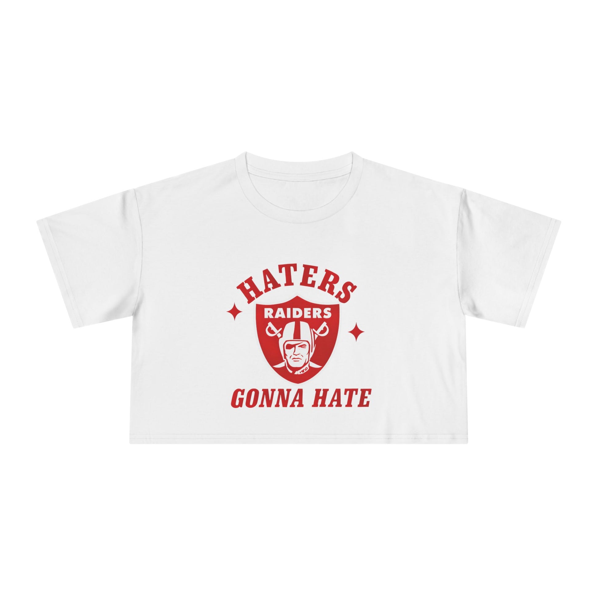 Crop Tee - Liberty Raiders "Haters Gonna Hate"