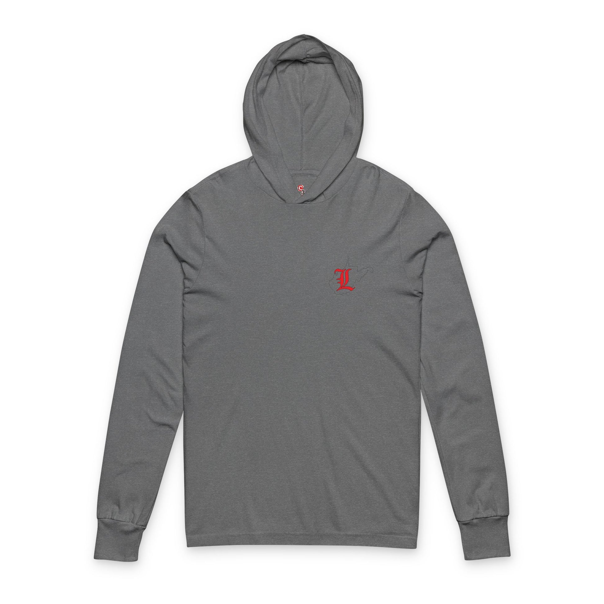 Hooded Long Sleeve Tee - Liberty Raiders "Legends Never Die"